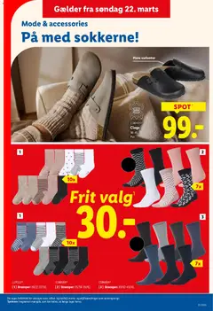 Lidl - Tilbudsavis gyldig fra 22.03.2026 | Side: 17 | Produkter: Søm, Strømper