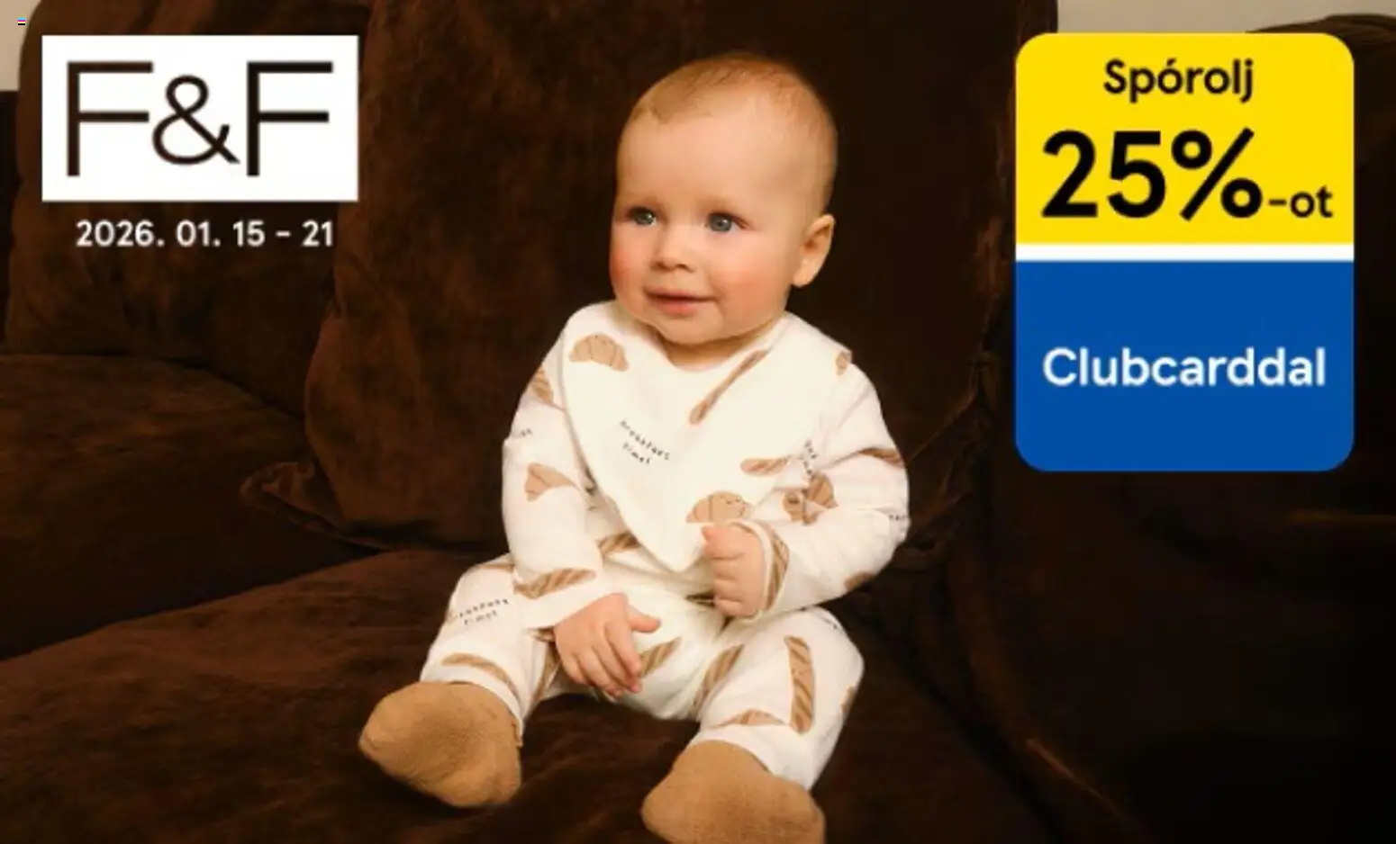 F&F akciós ujság - amely érvényes a következő dátumtól: 15.01.2026 | Oldal: 1