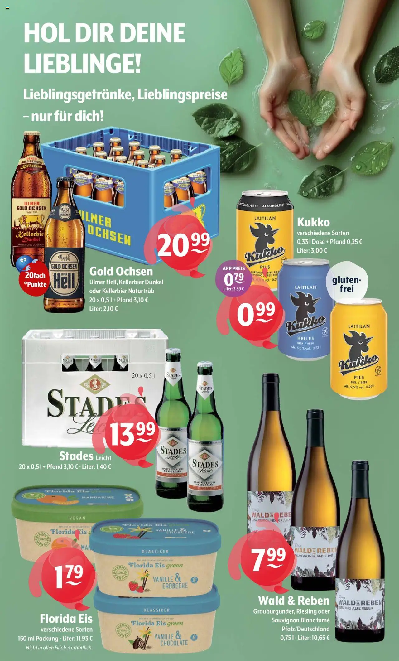 Trink und Spare Prospekt – gültig ab 20.10.2025 | Seite: 11 | Produkte: Bier, Pils, Eis
