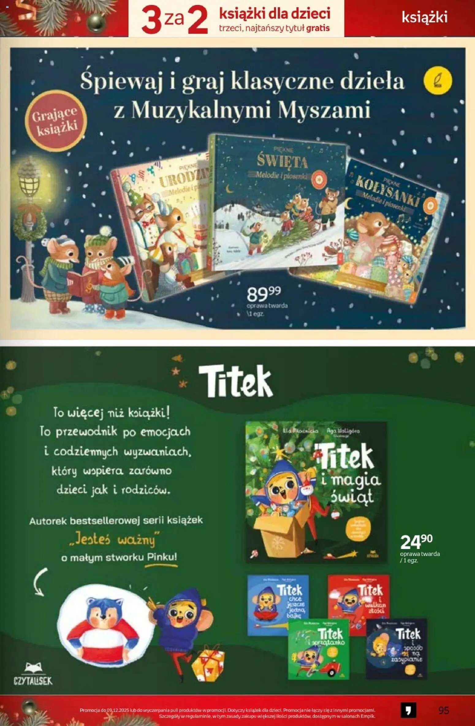 Empik promocje - Tom kultury Książki od 26.11.2025 | Strona: 95 | Produkty: Książki