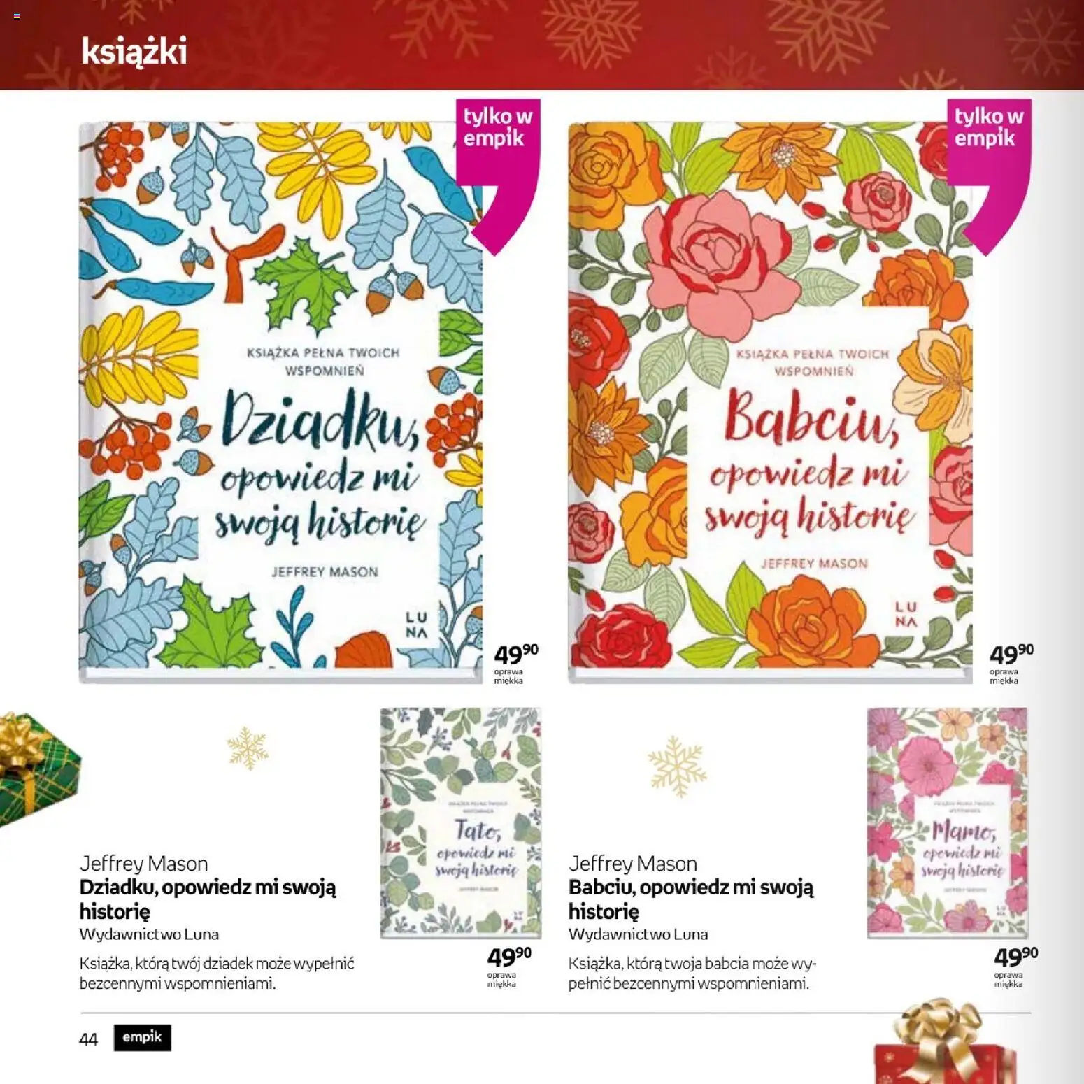 Empik promocje - Xmas Ksiazki od 26.11.2025 | Strona: 44