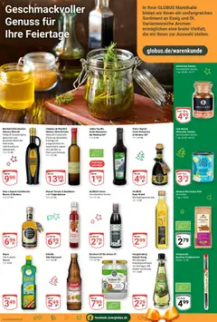 Globus Prospekt 	 ab 01.12.2025 gültig | Seite: 17 | Produkte: Essig, Olivenol, Fisch, Bourbon