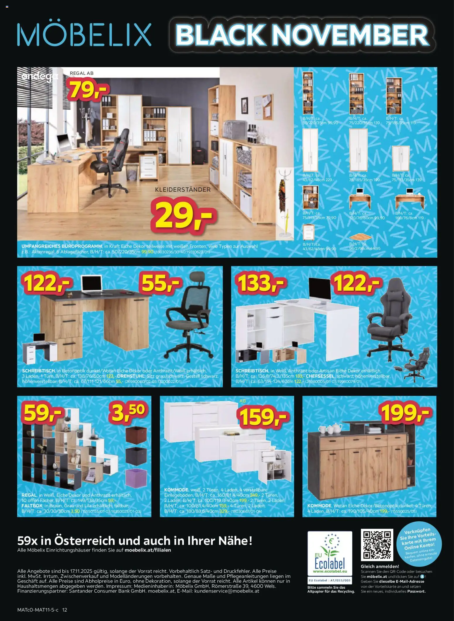 Möbelix - Black Friday gültig ab 11.11.2025 | Seite: 12 | Produkte: Regal