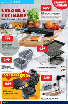 Anteprima del volantino ACCESSORI PER BISCOTTI, A scelta tra diversi modelli valido a partire dal 20.10.2025 | Pagina: 28