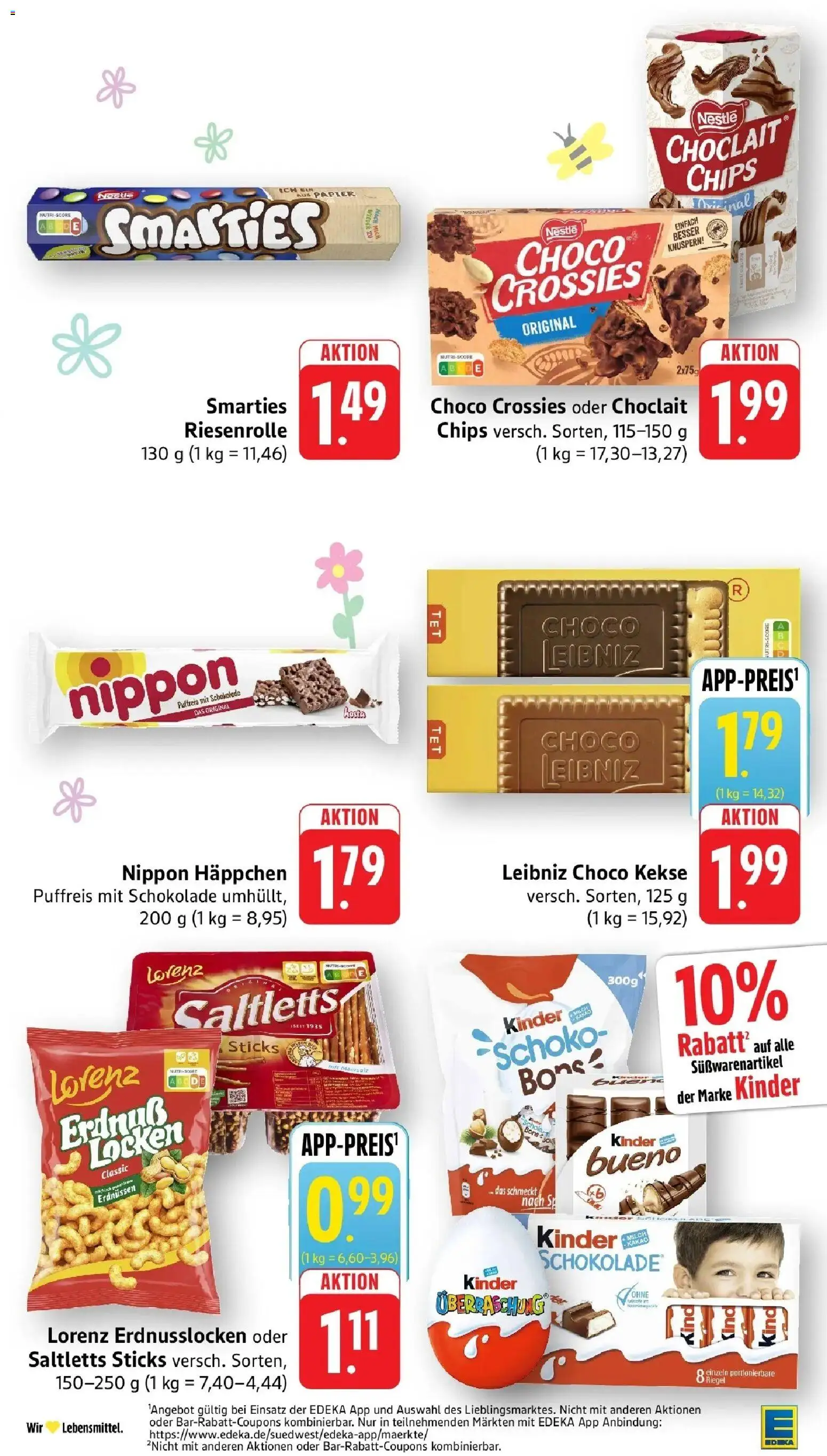 Edeka prospekt Piesport	 – gültig ab 22.03.2026 | Seite: 27 | Produkte: Kinder schokolade, Schokolade, Kinder bueno, Kekse