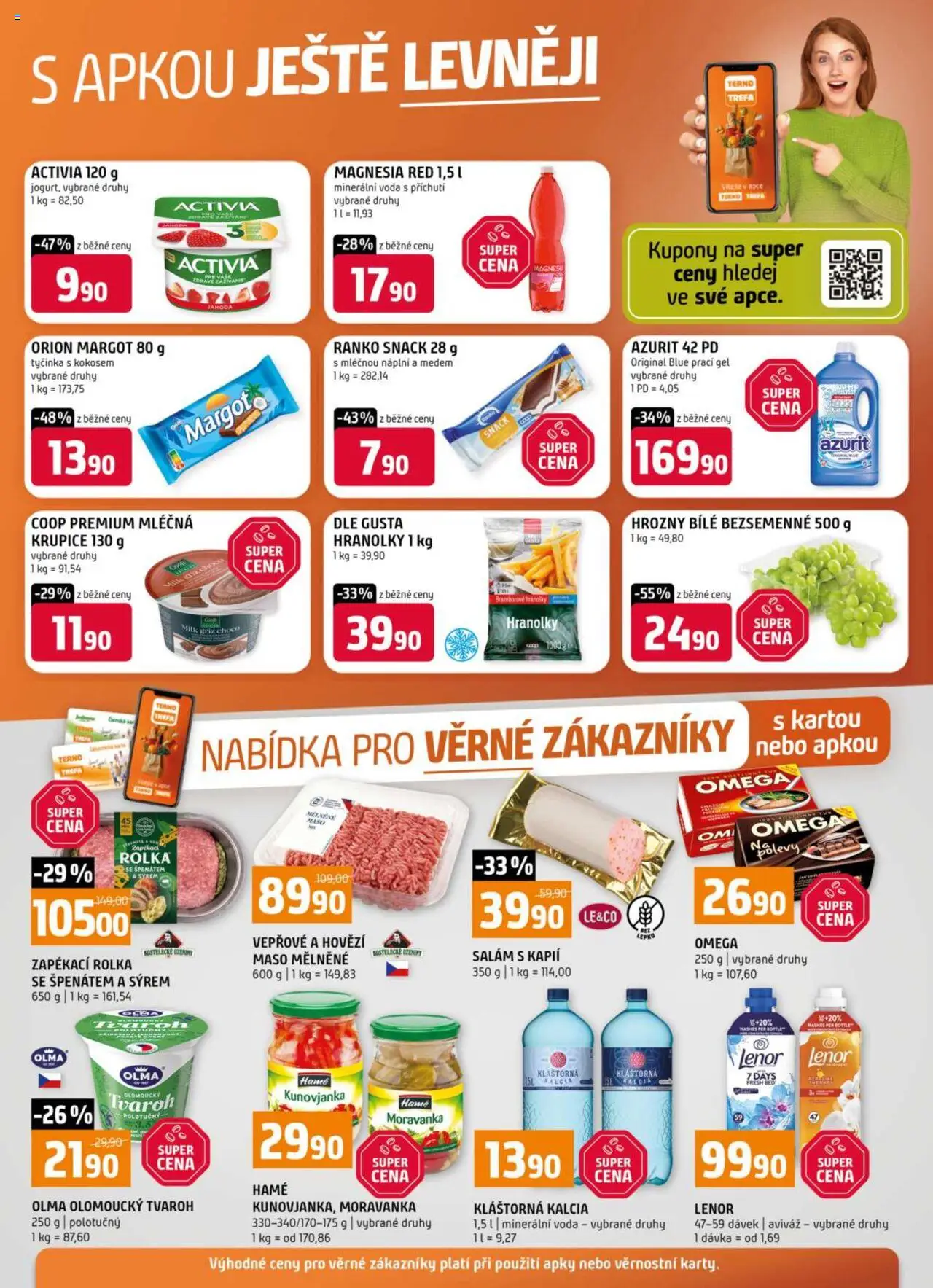 Terno leták od 15.10.2025 | Strana: 20 | Produkty: Lenor, Bramborové hranolky, Hrozny, Magnesia Red
