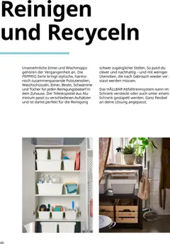 Ikea Hauswirtschaftsraum ab 30.09.2025 gültig | Seite: 40 | Produkte: Schrank