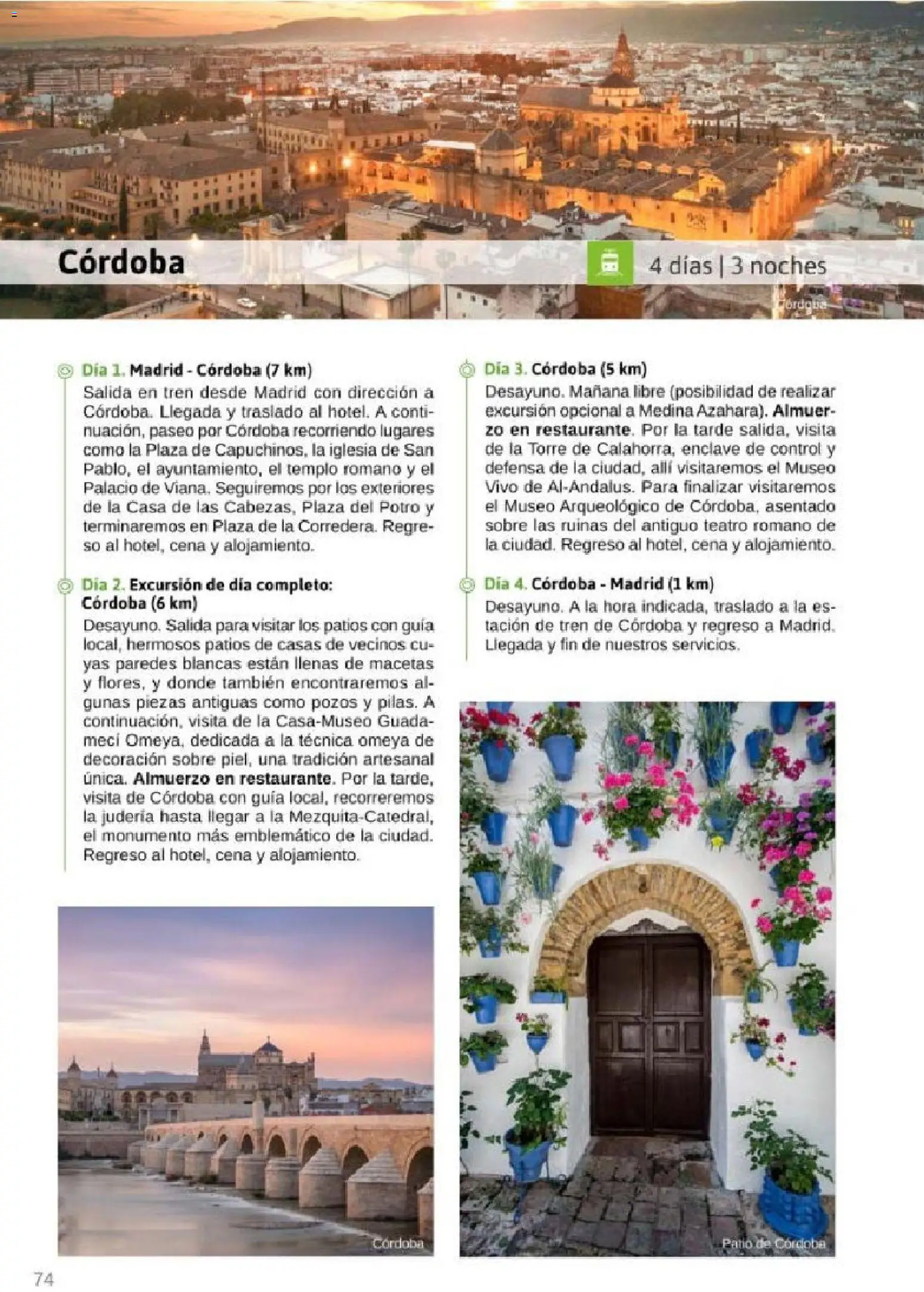 Viajes El Corte Inglés Rutas Culturales de la Comunidad de Madrid │ válido desde el 01.04.2026 | Página: 74