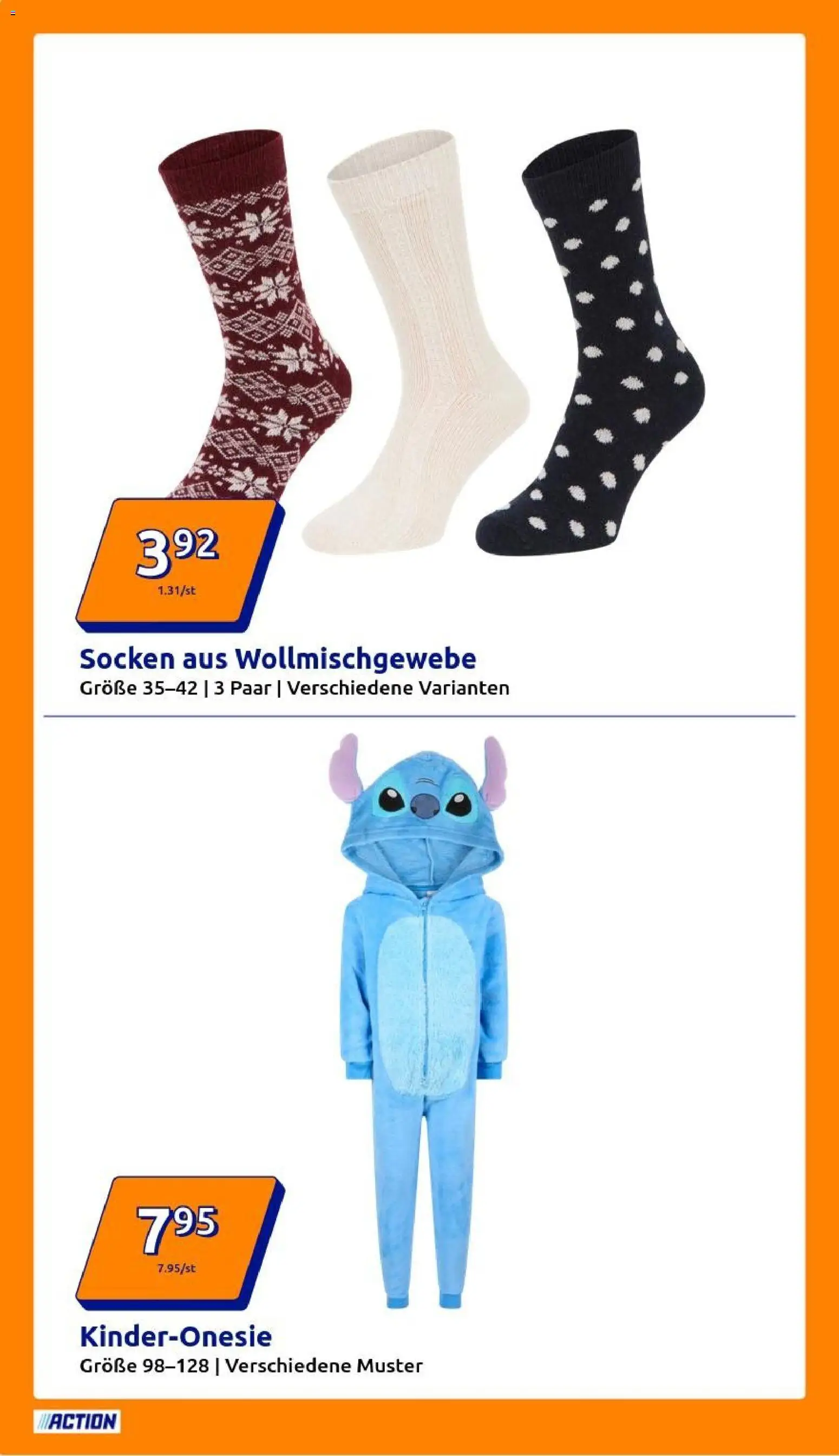Action Prospekt – gültig ab 24.12.2025 | Seite: 4 | Produkte: Socken