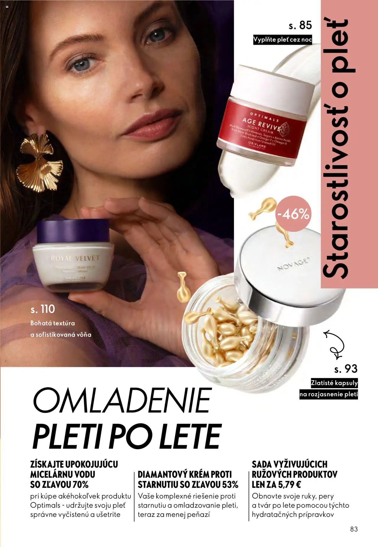 Nové Oriflame akcie – leták je platný od 01.10.2025 | Strana: 83 | Produkty: Krém