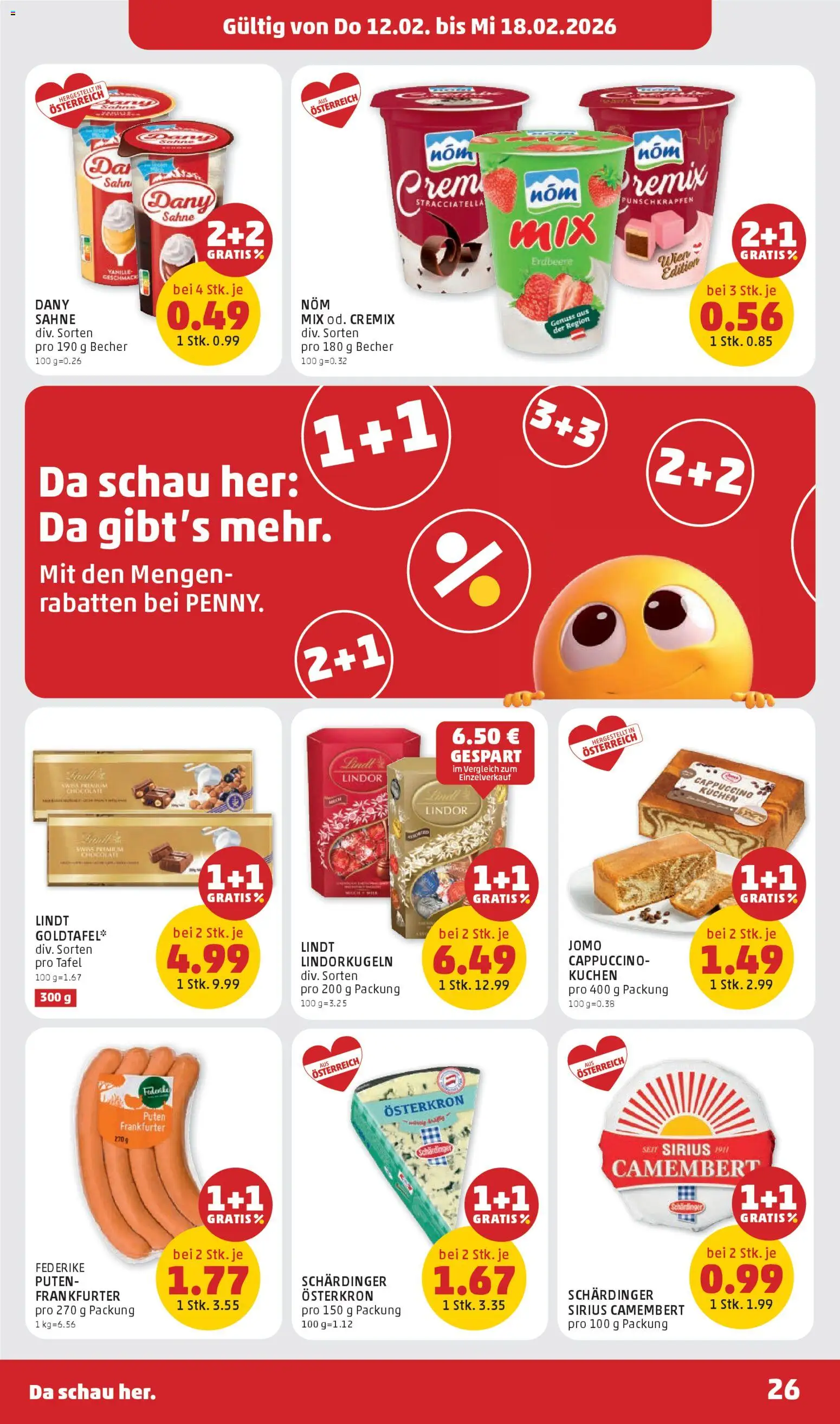 Penny Markt Flugblatt gültig ab 12.02.2026 | Seite: 26