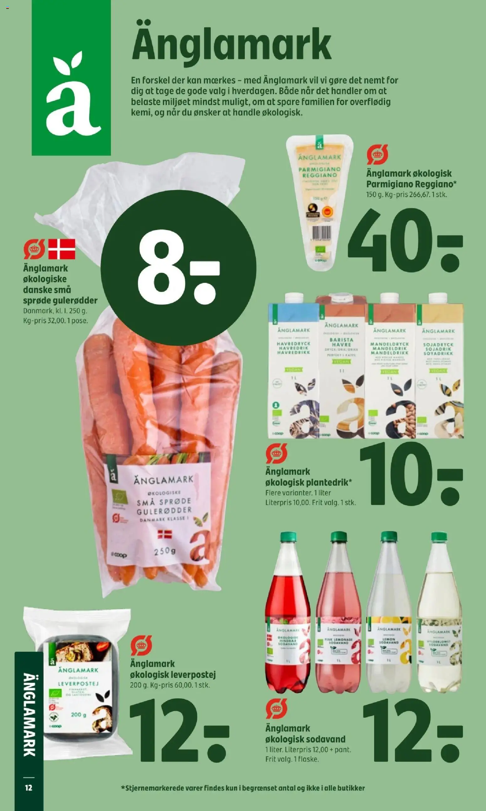Coop 365 tilbudsavis – gyldig fra 19.02.2026 | Side: 14 | Produkter: Paté, Havredrik, Gulerødder, Leverpostej