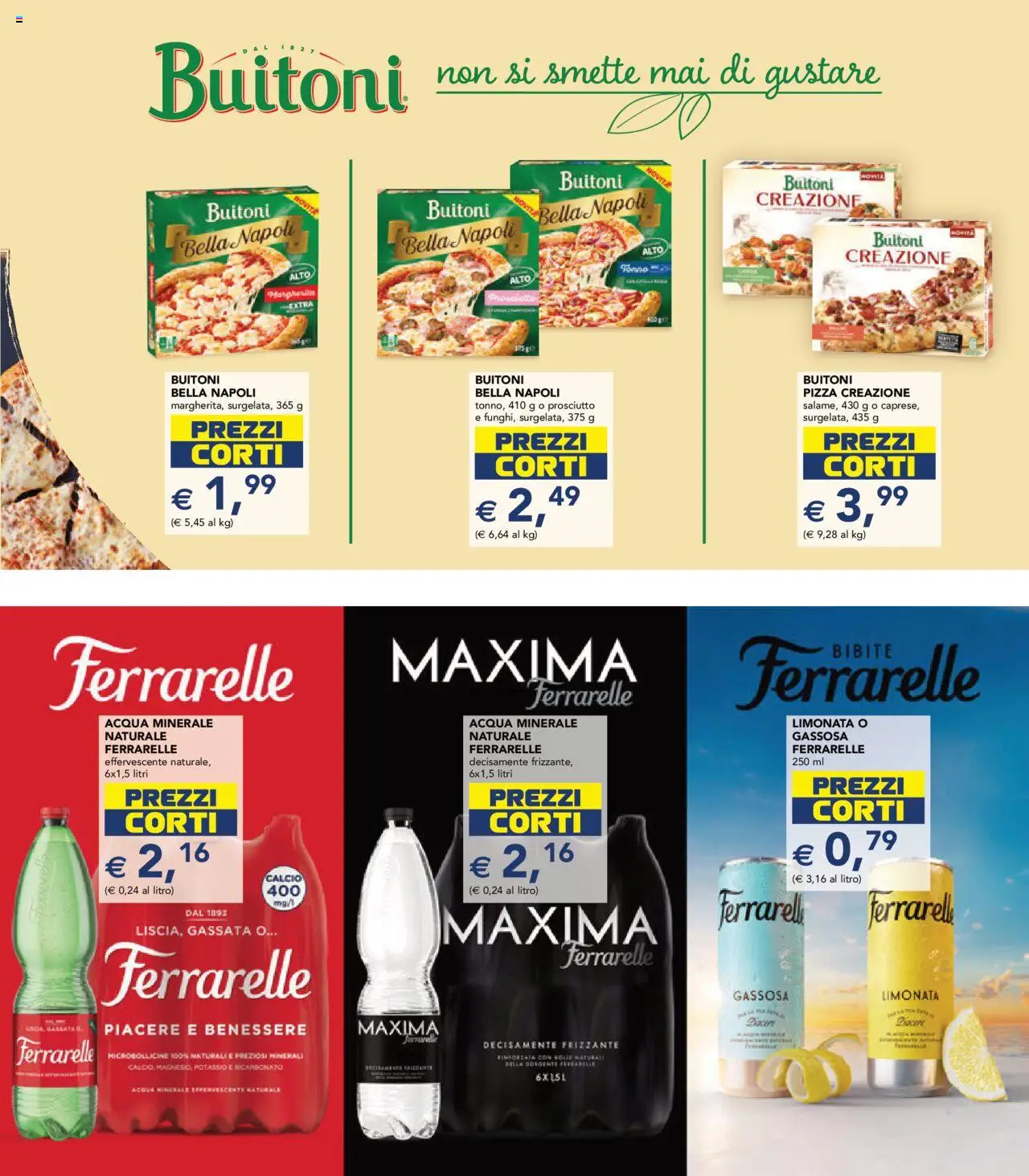 Volantino Esselunga S del 26.09.2025 | Pagina: 27 | Prodotti: Pizza, Limonata, Bicarbonato, Prosciutto