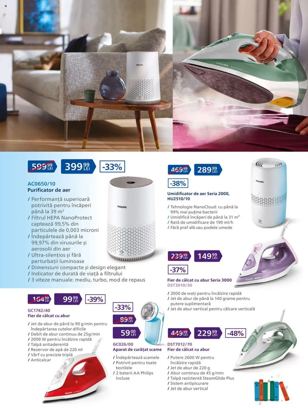 Carrefour catalog - Philips – valabil de la 21.08.2025 | Pagină: 8 | Produse: Enginar, Purificator De Aer, Rață, Baterii