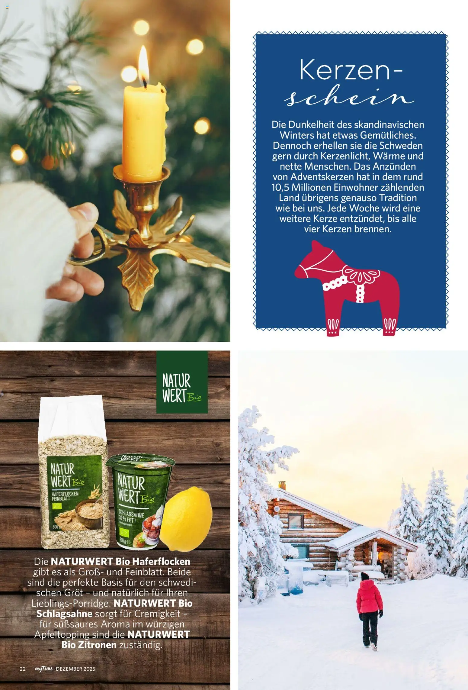 Combi  myTime Dezember 2025 – gültig ab 01.12.2025 | Seite: 22 | Produkte: Schlagsahne, Zitronen