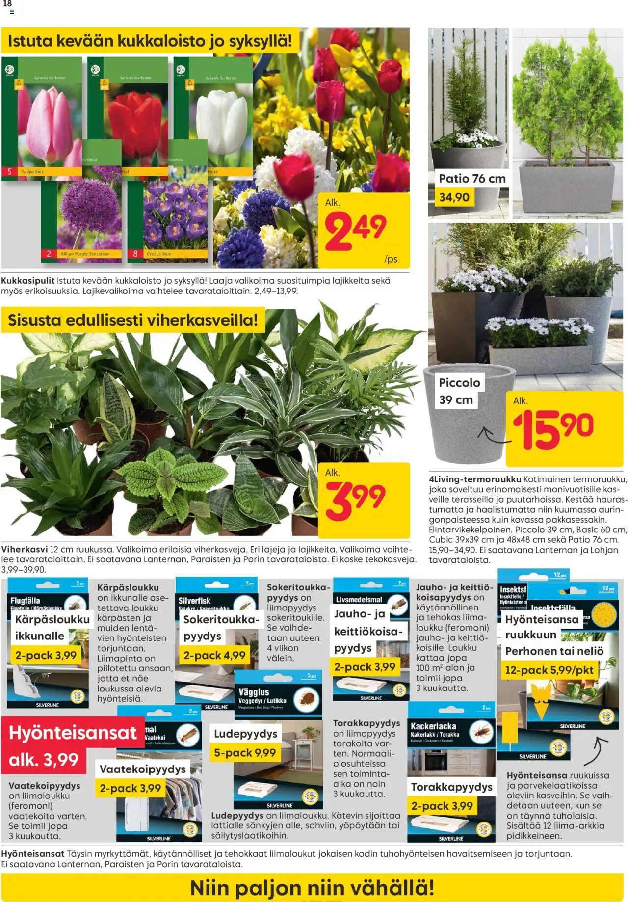 Rusta tarjoukset – voimassa 29.09.2025 alkaen | Sivu: 18 | Tuotteet: Liima, Kärpäsloukku, Keittiö, PC