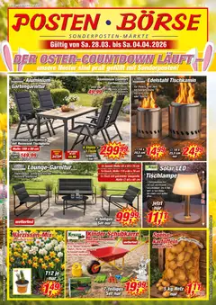 Posten Börse Prospekt ab 28.03.2026 gültig