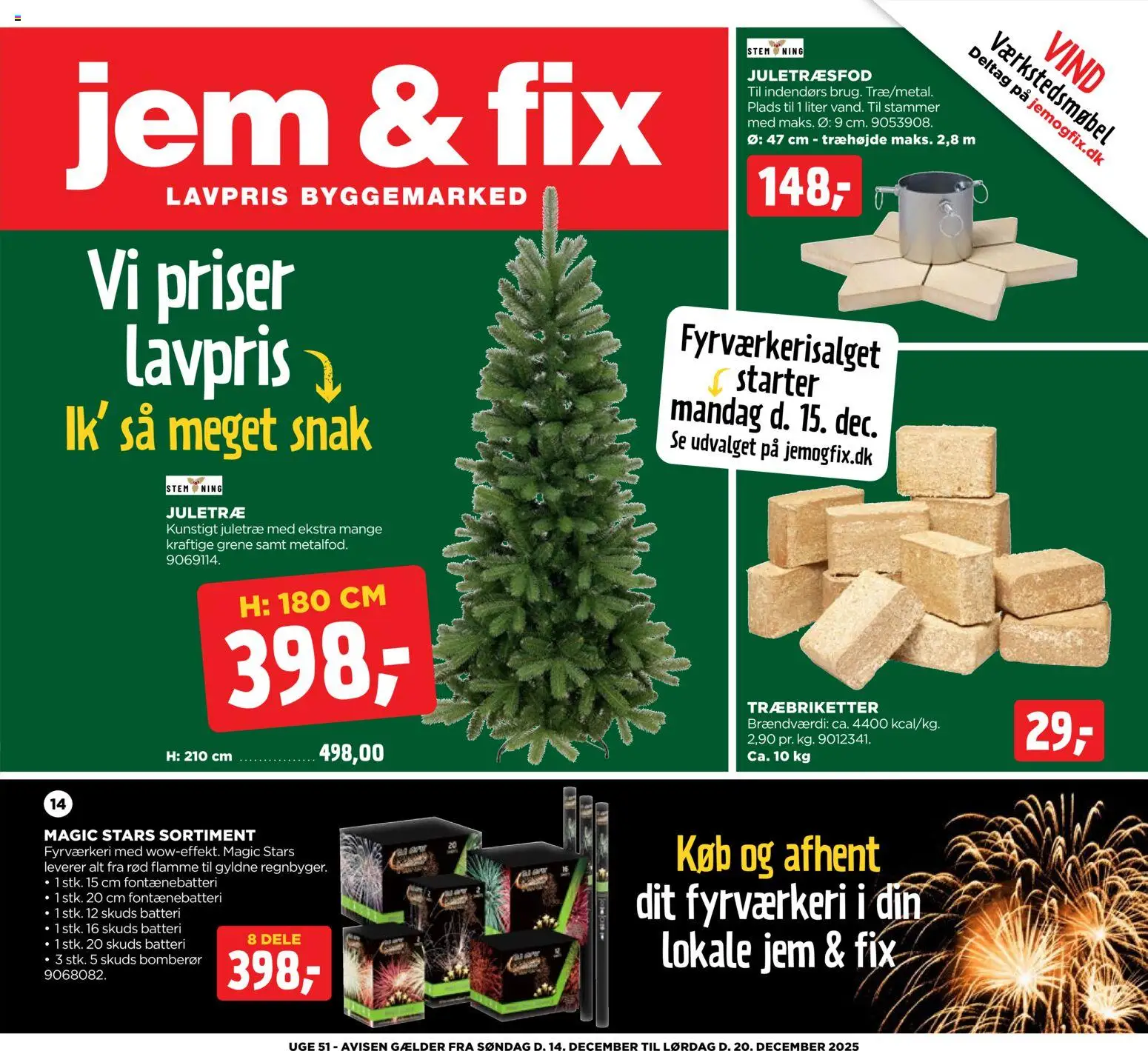 Jem & fix tilbudsavis – gyldig fra 14.12.2025 | Side: 1 | Produkter: Batteri