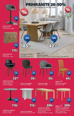 JYSK katalog akcije – veljaven od 31.12.2025 | Stran: 4 | Izdelki: Furnir, Miza, Stol, Omarica
