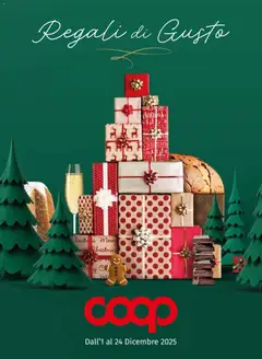 Anteprima del volantino COOP Regali di Gusto Piemonte catalogo valido a partire dal 01.12.2025