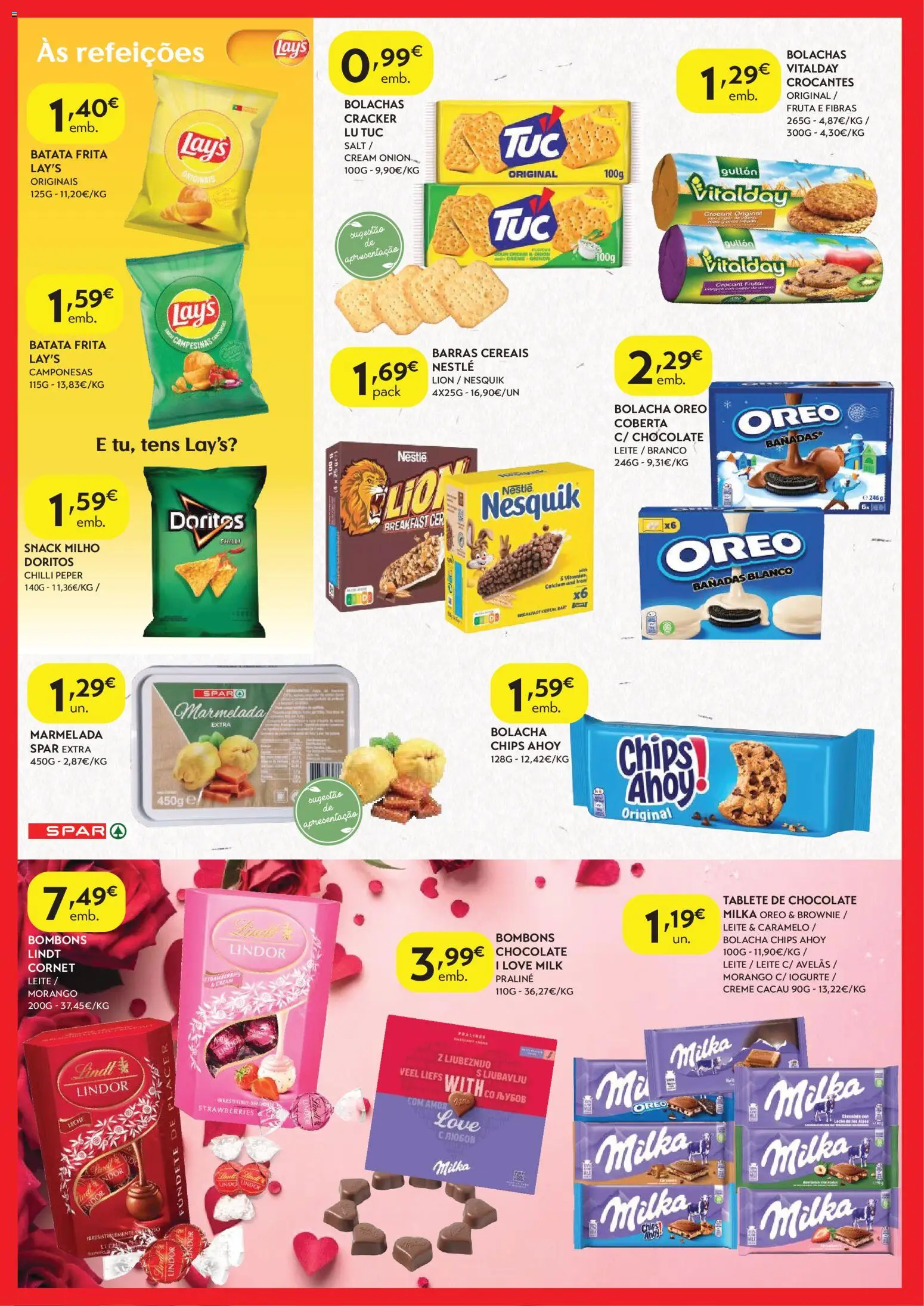 Spar - folheto │ válido de 03.02.2026 | Página: 6 | Produtos: Marmelada, Leite, Chocolate, Cereais