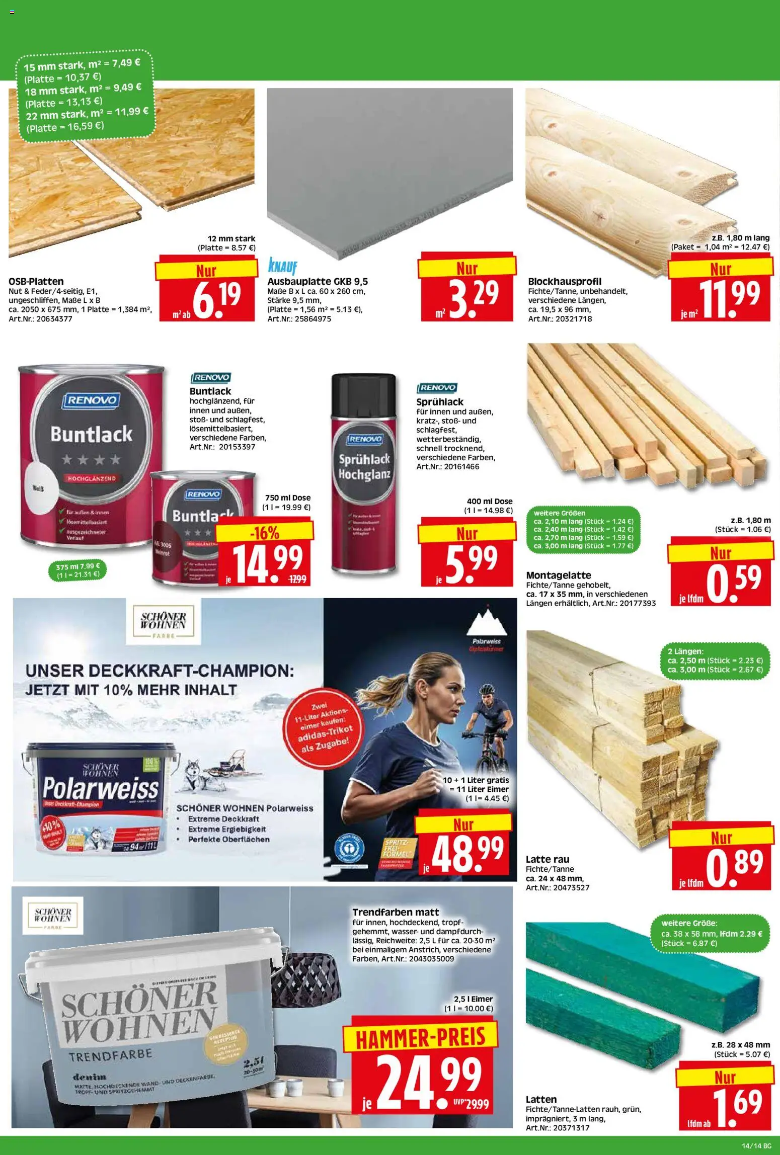 HERKULES - Bau & Garten – gültig ab 30.03.2026 | Seite: 14 | Produkte: Wasser