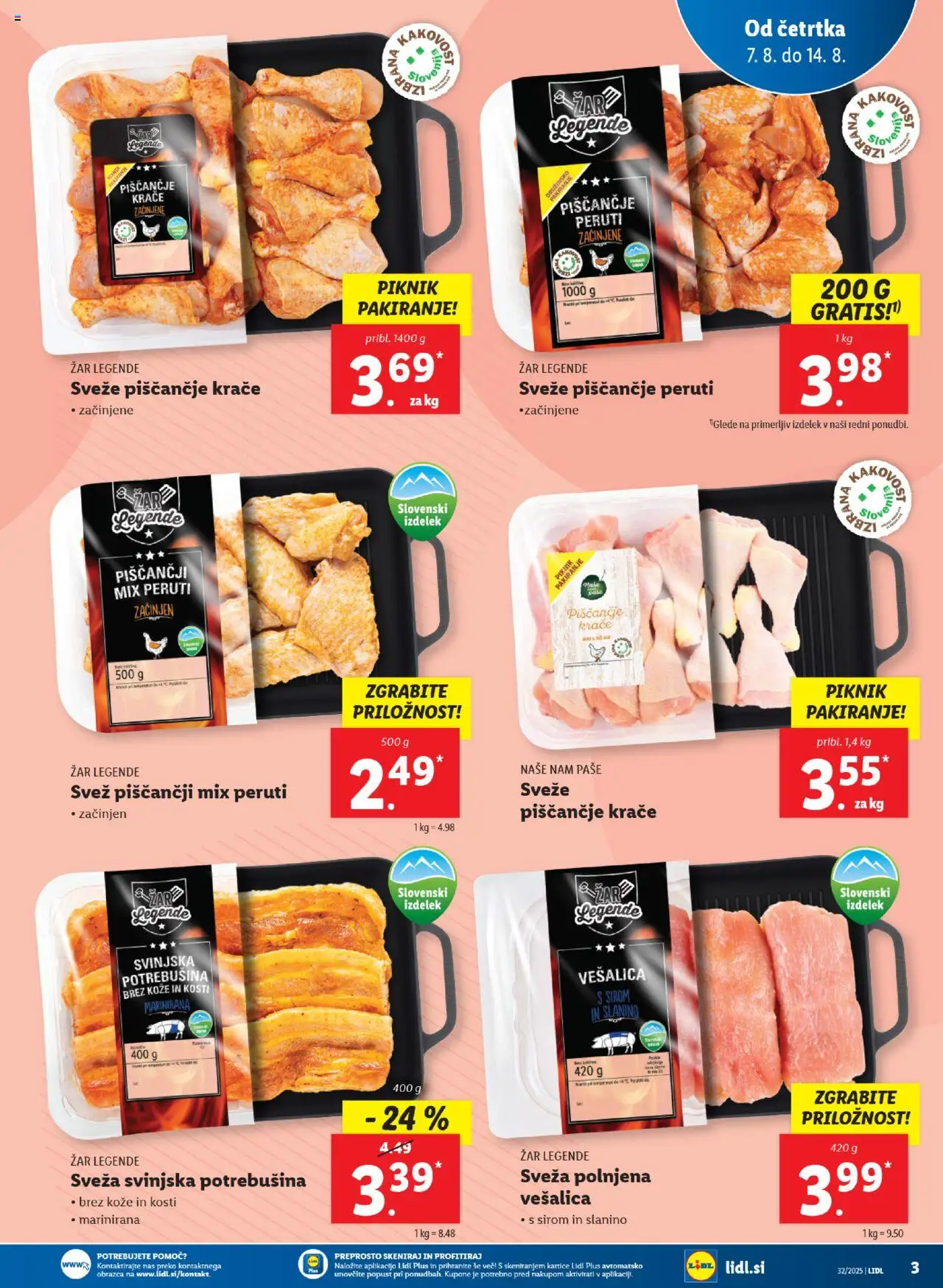Lidl - Maribor │ velja od 07.08.2025 | Stran: 3 | Izdelki: Zar