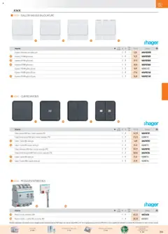 Rexel - Prévisualisation de Rexel Appareillage et Contrôle du Bâtiment valide à partir de 01.12.2024 | Page: 33 | Produits: Enjoliveurs, Interrupteur