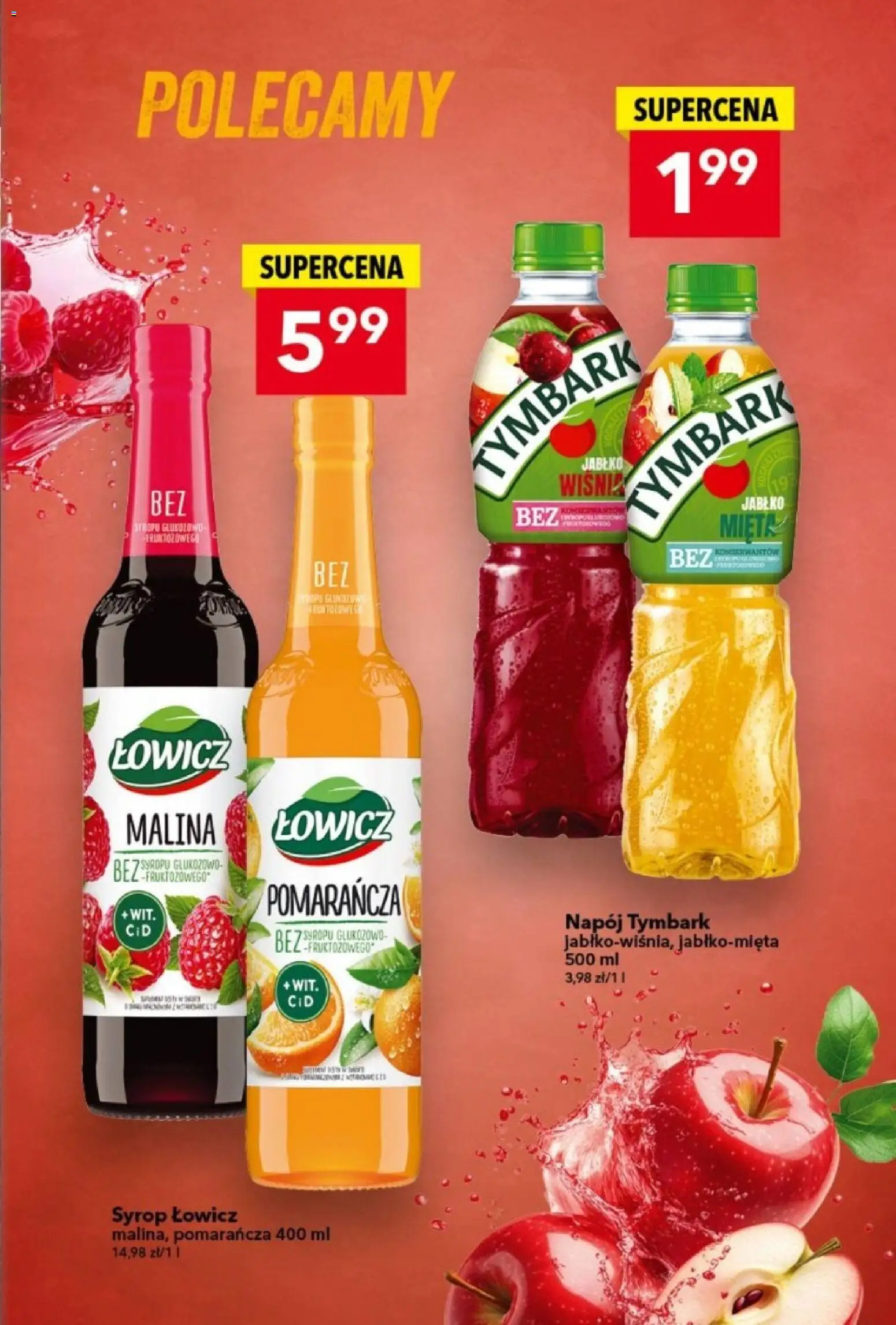 Lewiatan gazetka od 20.11.2025 | Strona: 15 | Produkty: Syrop, Malina, Mięta
