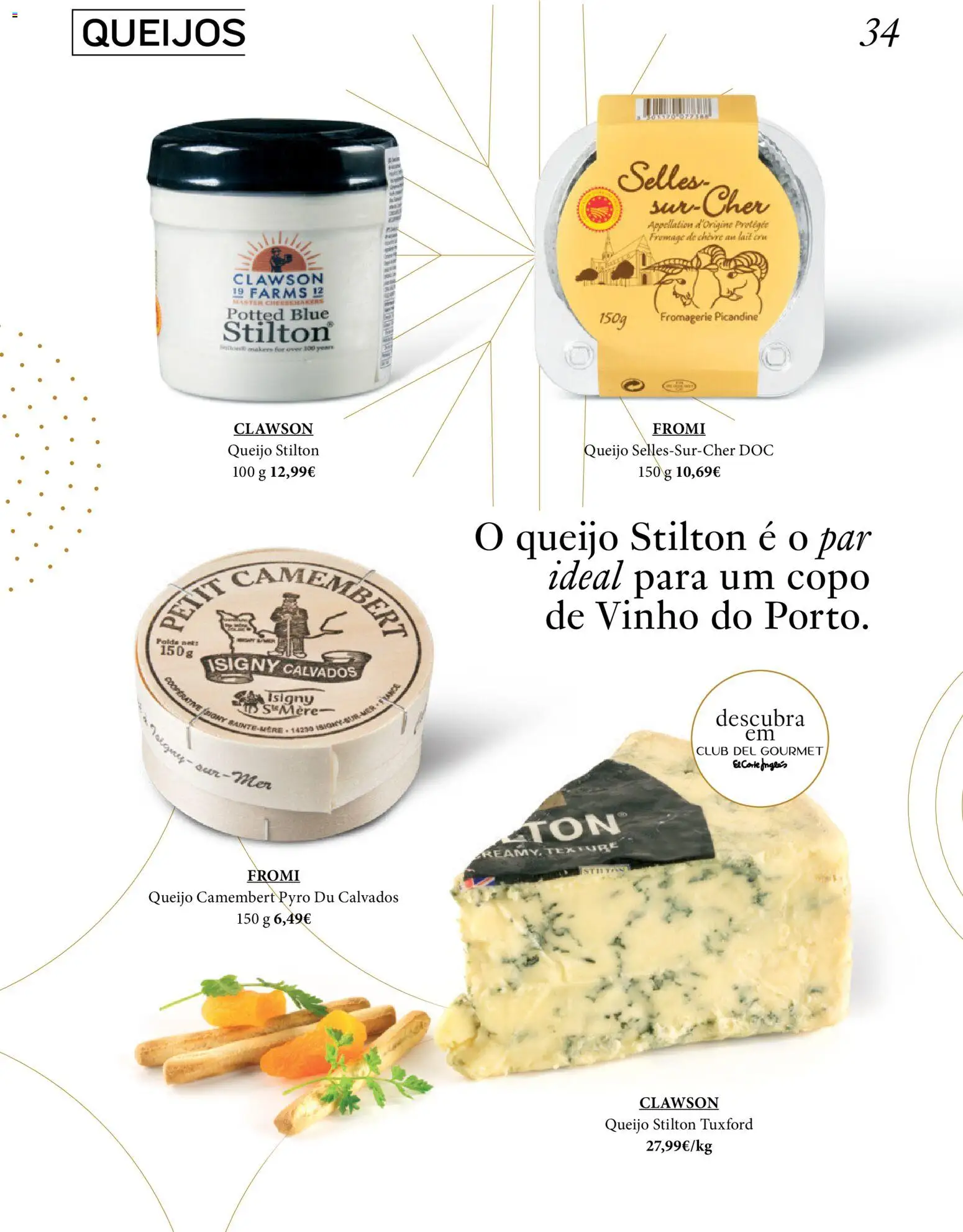 El Corte Ingles folheto │ válido de 26.11.2025 | Página: 34 | Produtos: Queijo, Vinho