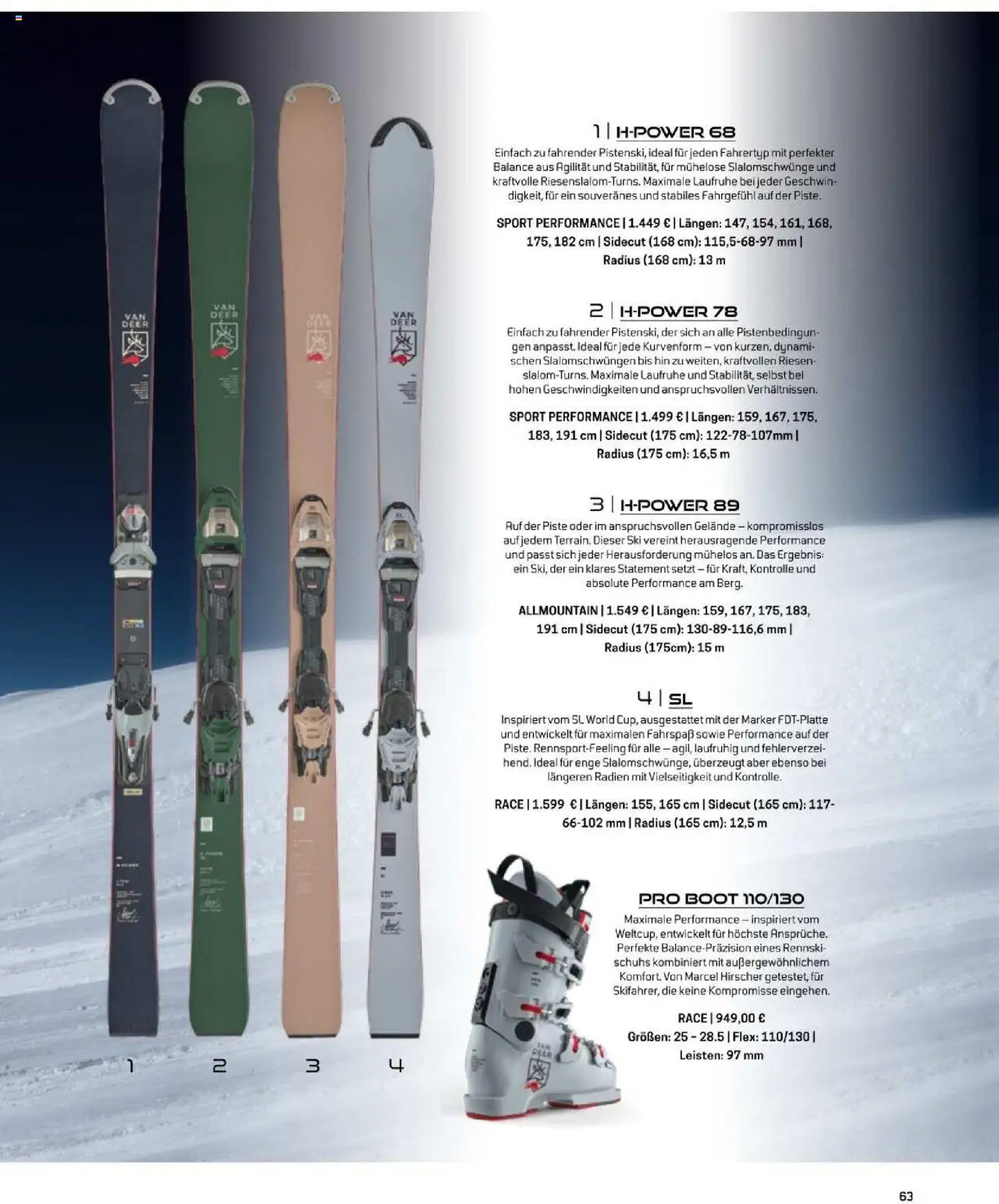 Sport2000 Prospekt Home of Schnee erleben – gültig ab 23.09.2025 | Seite: 63 | Produkte: Ski
