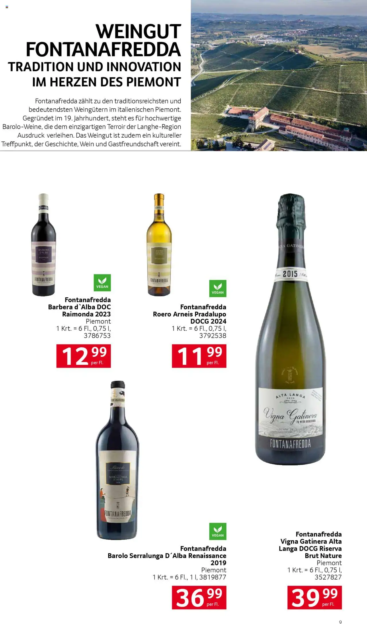 Transgourmet Trinkwerk Herbst gültig ab 01.09.2025 | Seite: 9 | Produkte: Wein