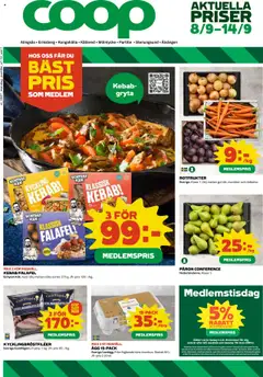 Coop - erbjudanden - Förhandsvisning av reklamblad från butik Coop aktuell från 08.09.2025