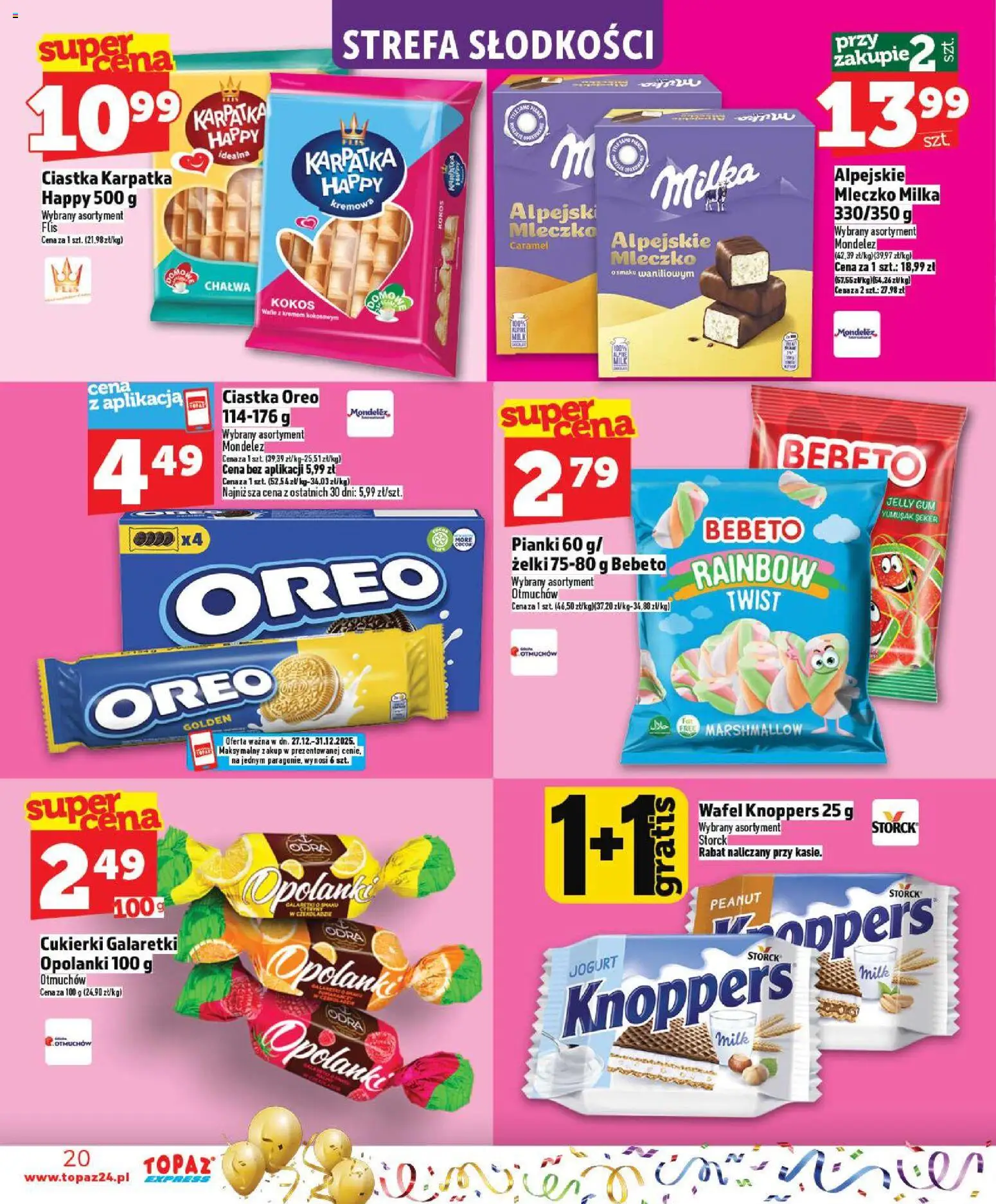 Topaz Gazetka - Express od 27.12.2025 | Strona: 20