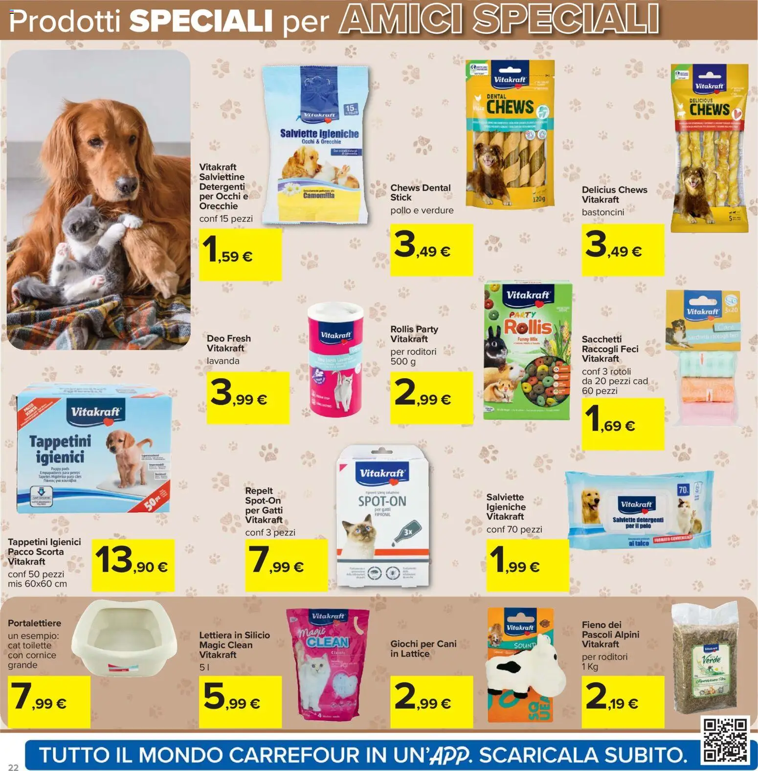 Volantino Carrefour del 17.02.2026 | Pagina: 22 | Prodotti: Pollo, Talco, Verdure, Lavanda