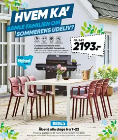 Bilka - Havemøbler 2026 gyldig fra 27.03.2026