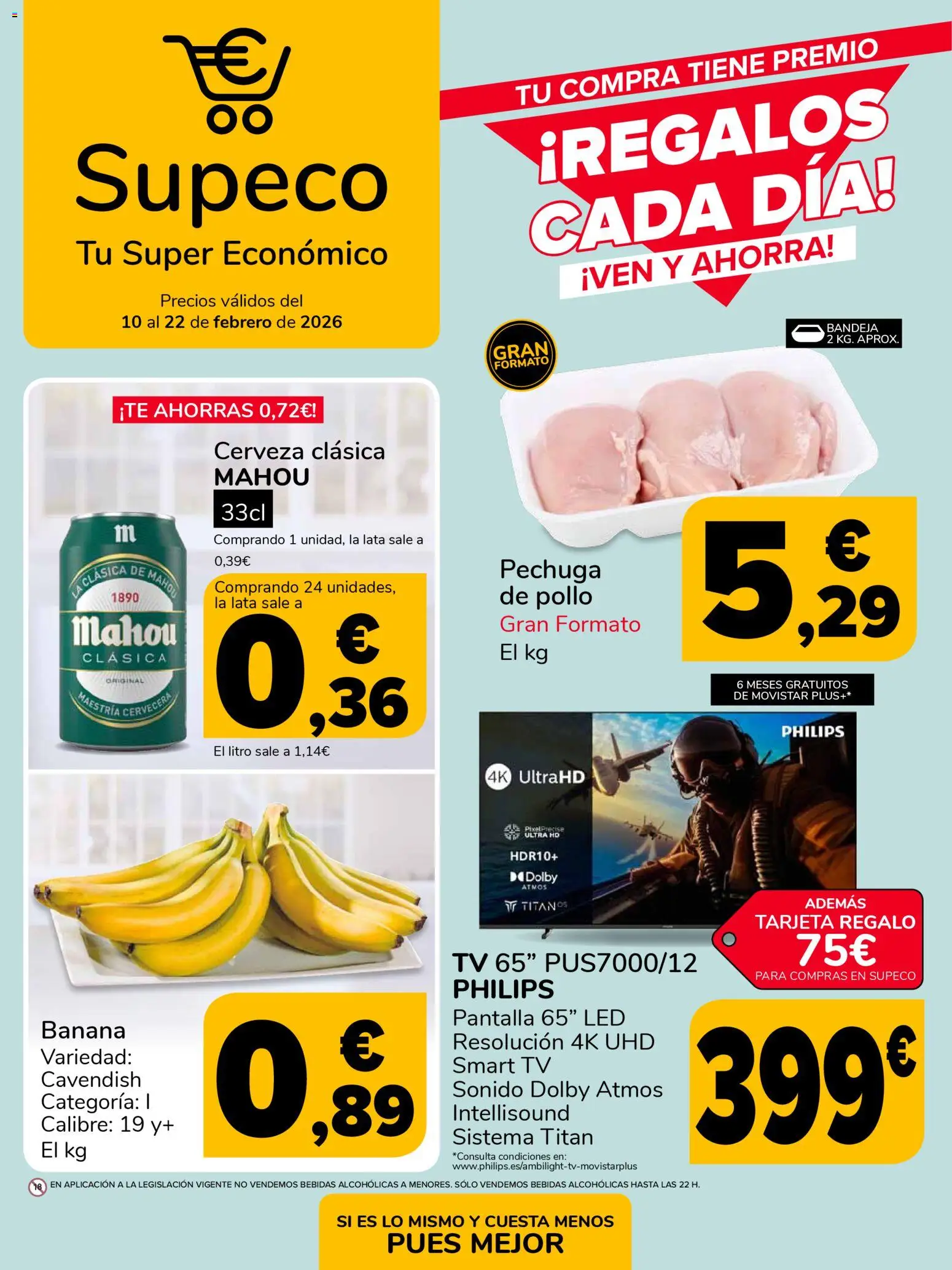 Supeco folleto │ válido desde el 10.02.2026 | Página: 1