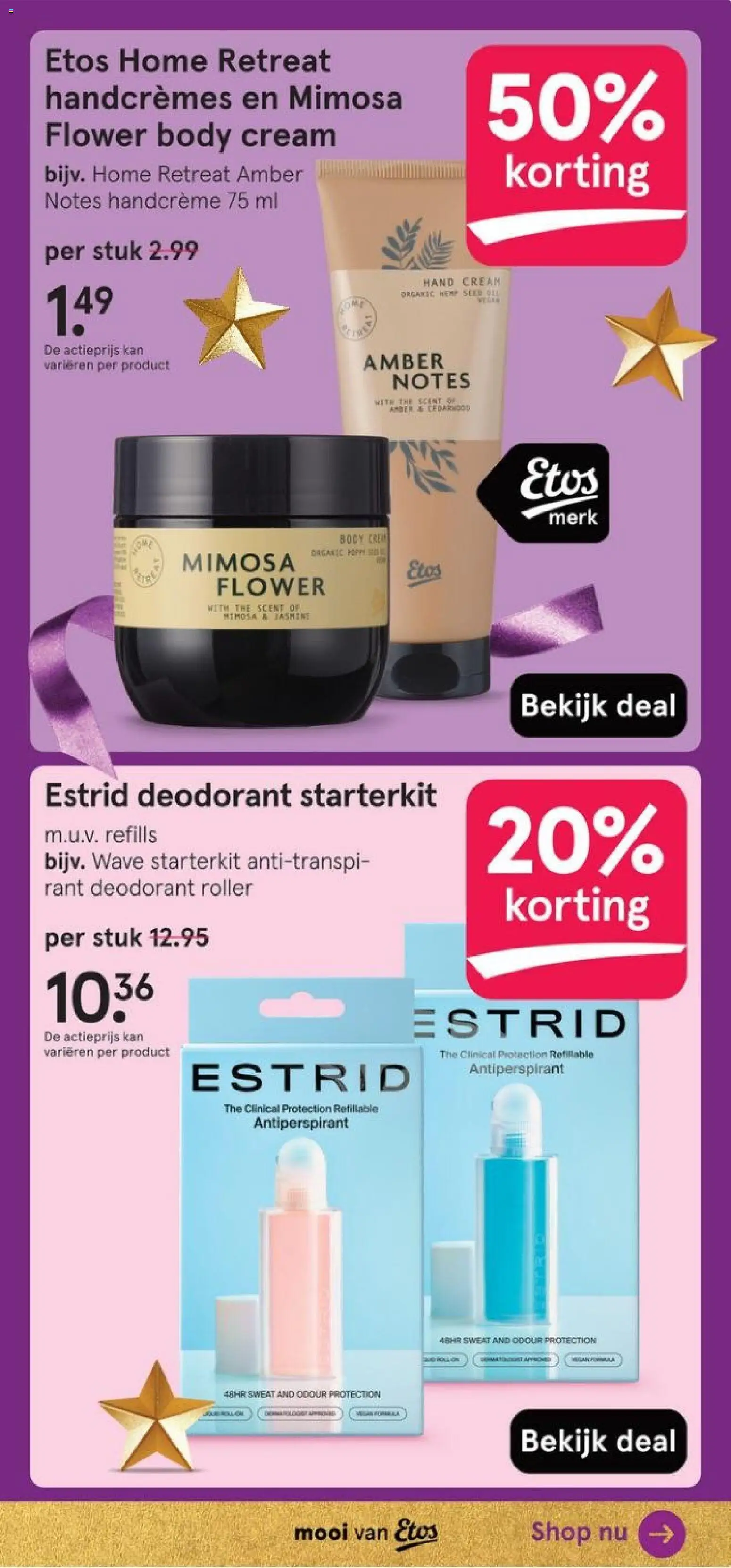 {H1} | Pagina: 105 | Producten: Deodorant, Kan, Handcrème