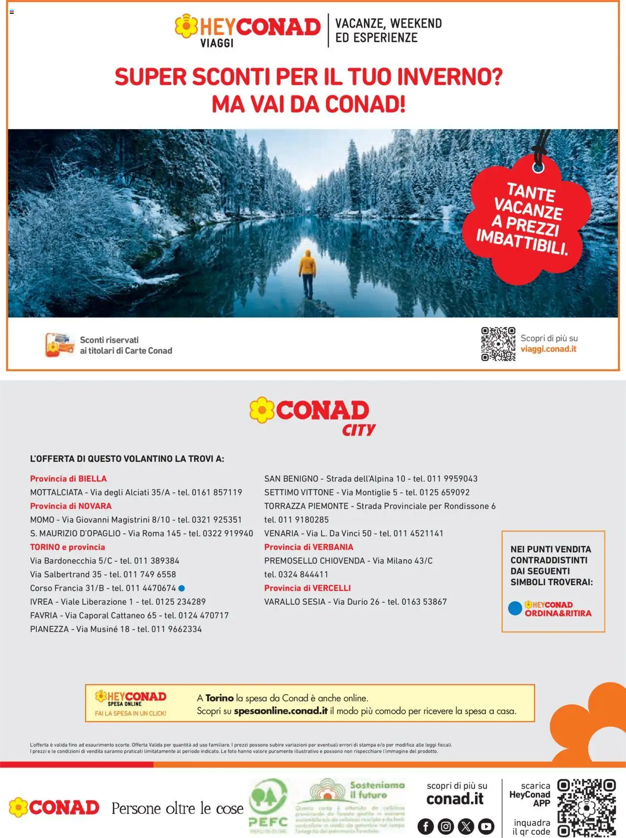 Volantino Conad del 09.10.2025 | Pagina: 20 | Prodotti: Stampa