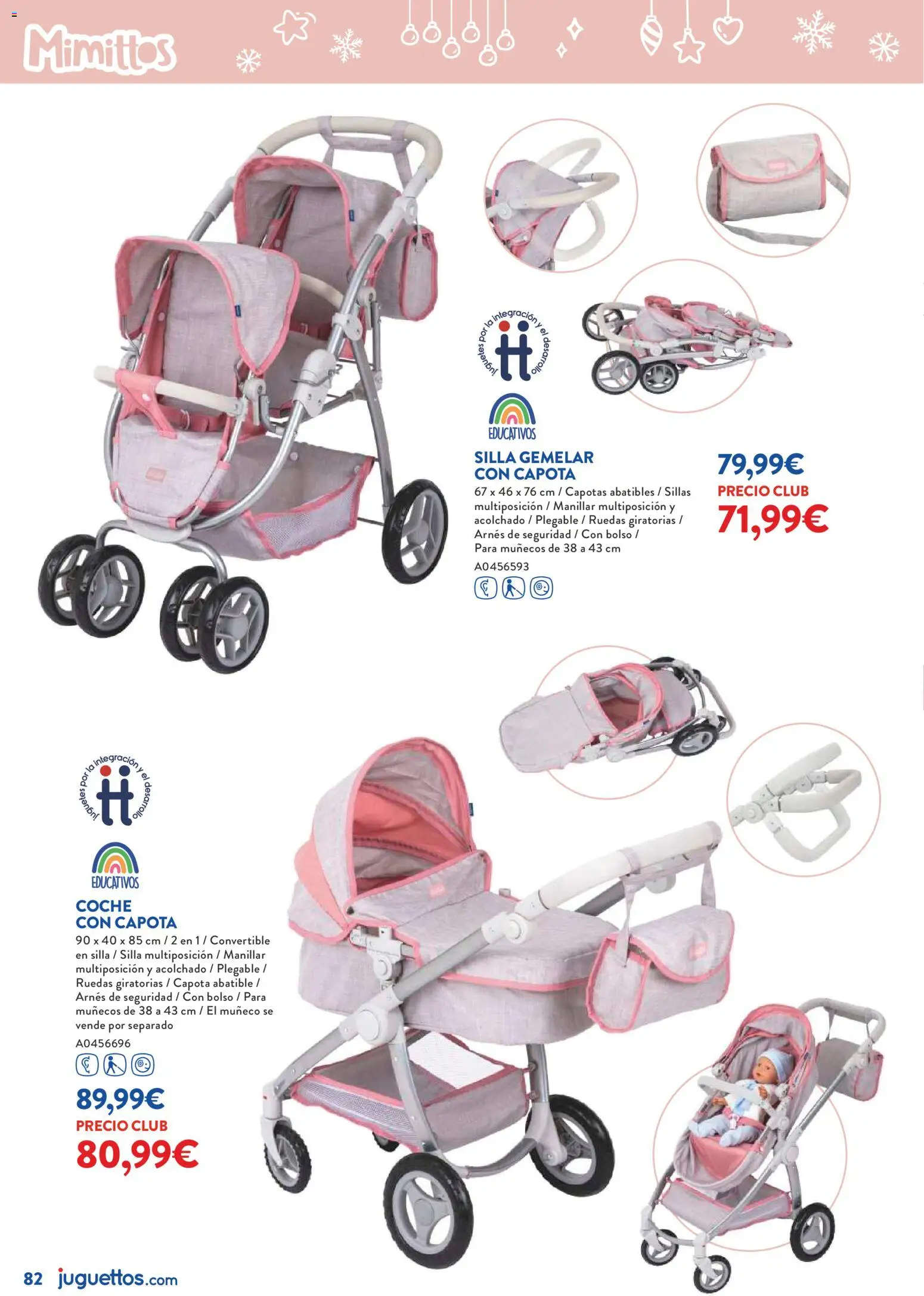 Juguettos catálogo Navidad │ válido desde el 27.10.2025 | Página: 82 | Productos: Bolso, Silla