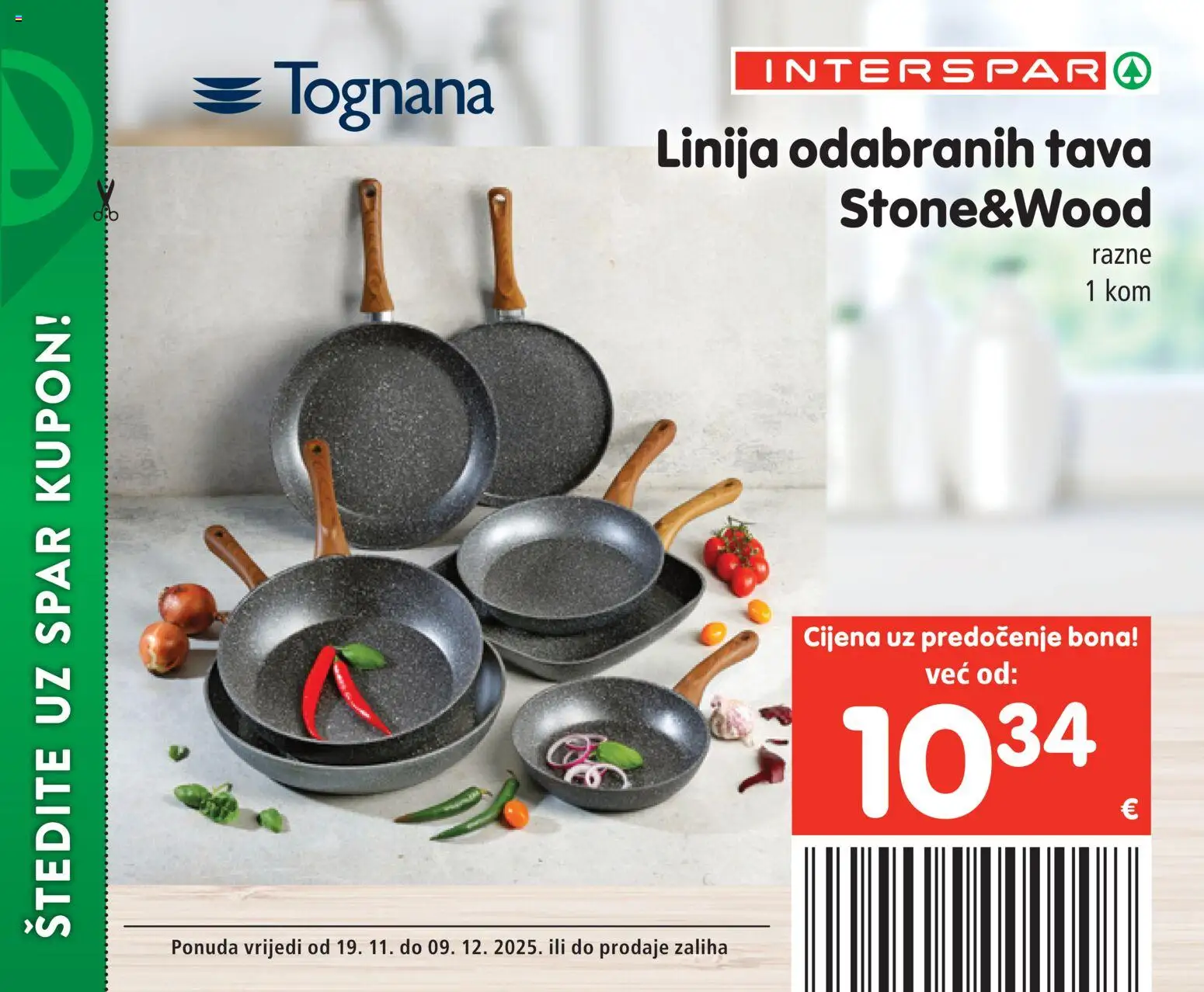 Interspar katalog | vrijedi od 19.11.2025 | Stranica: 65 | Proizvodi: Tognana, Tava