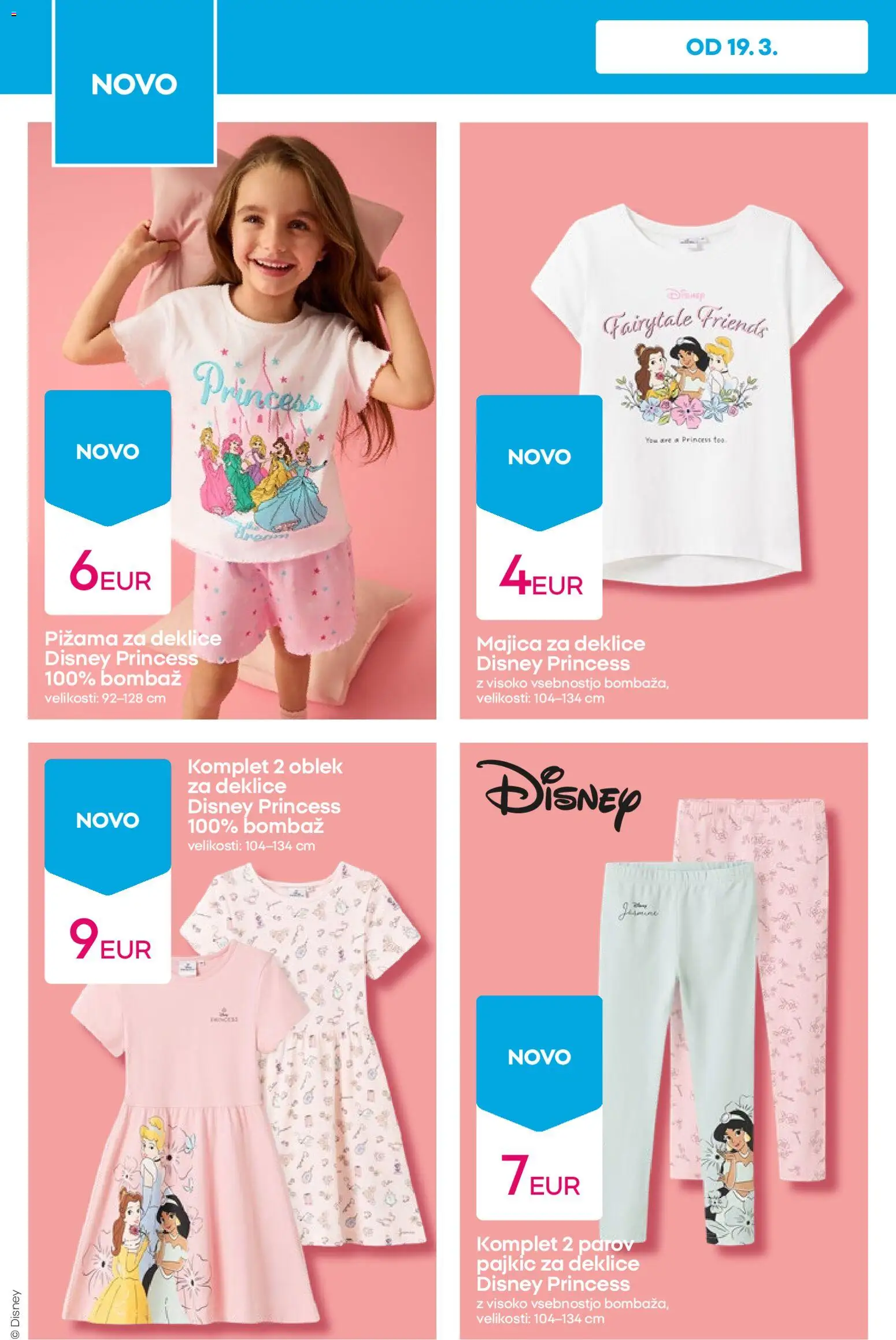 Novi Pepco katalog ponudbe – veljaven od 26.03.2026 | Stran: 6 | Izdelki: Pižama, Majica