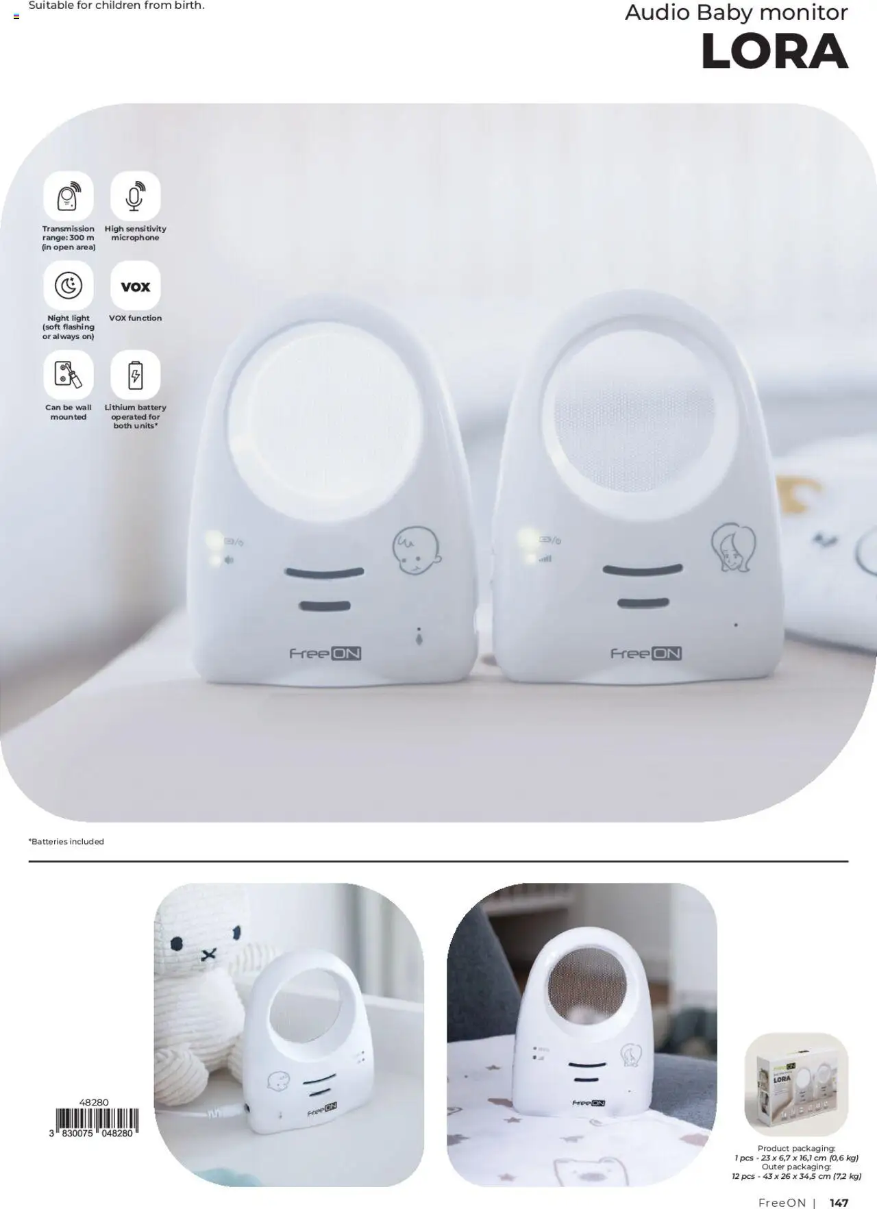 Novi Baby center katalog ponudbe – veljaven od 01.09.2025 | Stran: 147 | Izdelki: Monitor, Audio