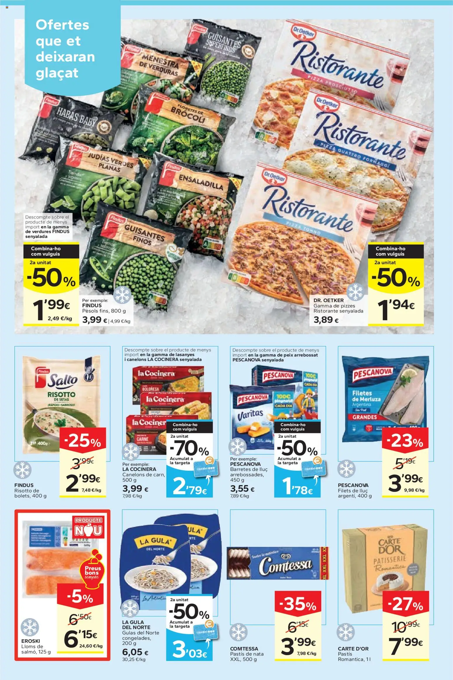 Caprabo folleto │ válido desde el 05.01.2026 | Página: 11 | Productos: Ensaladilla, Pizza