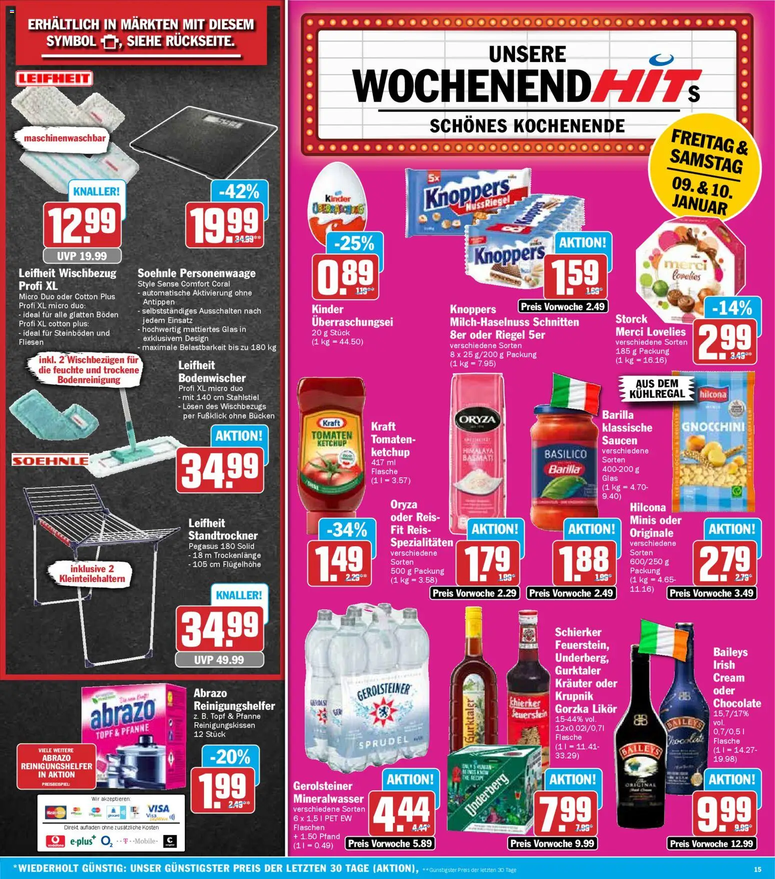 HIT Prospekt 	 – gültig ab 05.01.2026 | Seite: 15 | Produkte: Coral, Likör, Tomaten, Baileys