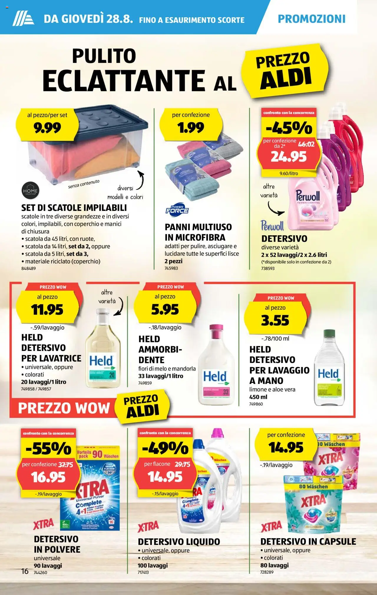 Aldi Volantino ab 28.08.2025 | Seite: 16 | Produkte: Pulver