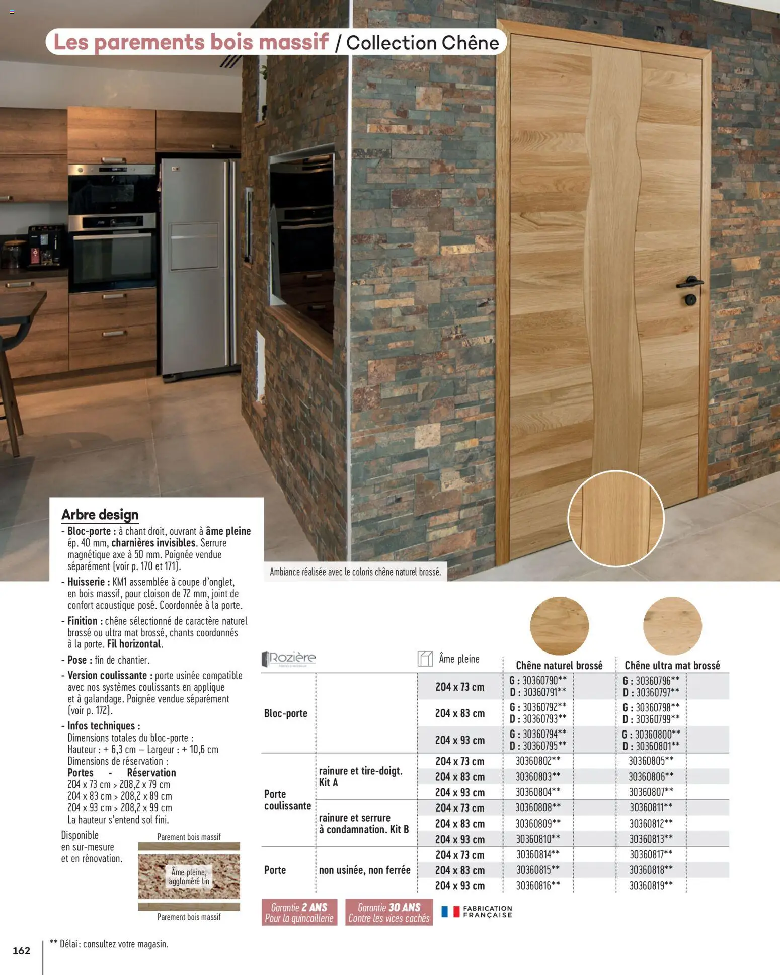 {H1} | Page: 162 | Produits: Brosse, Porte, Portes