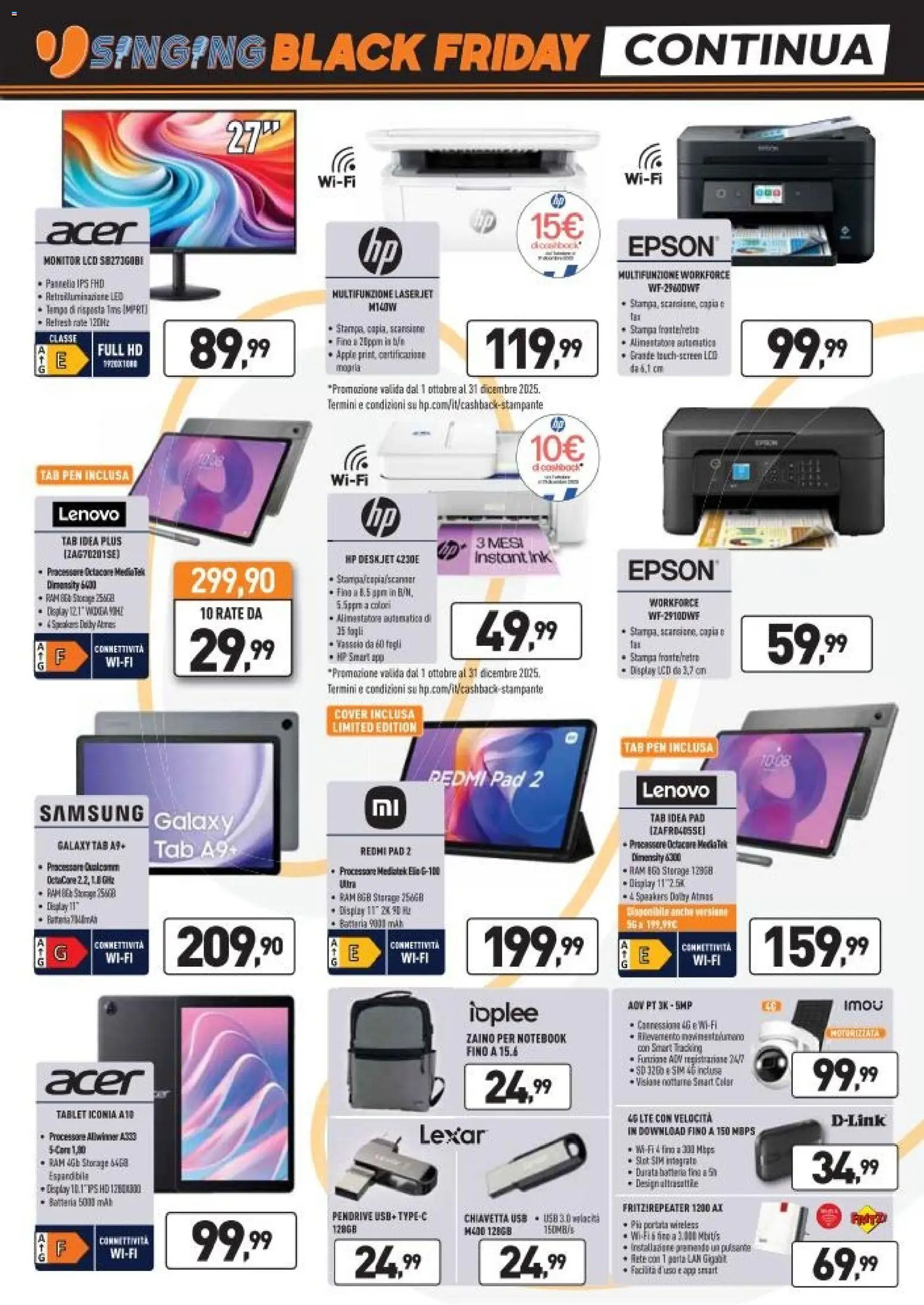 Volantino Unieuro del 12.11.2025 | Pagina: 13