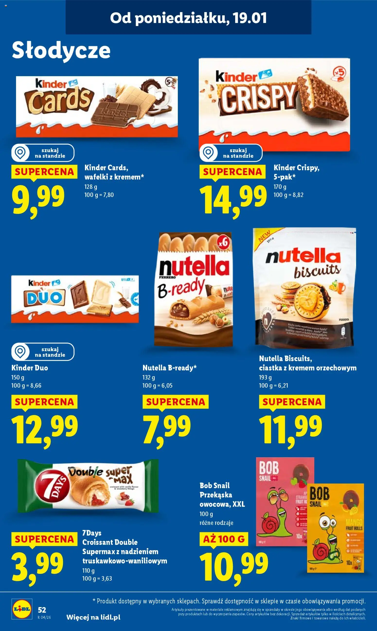 Lidl Gazetka od 19.01.2026 | Strona: 52