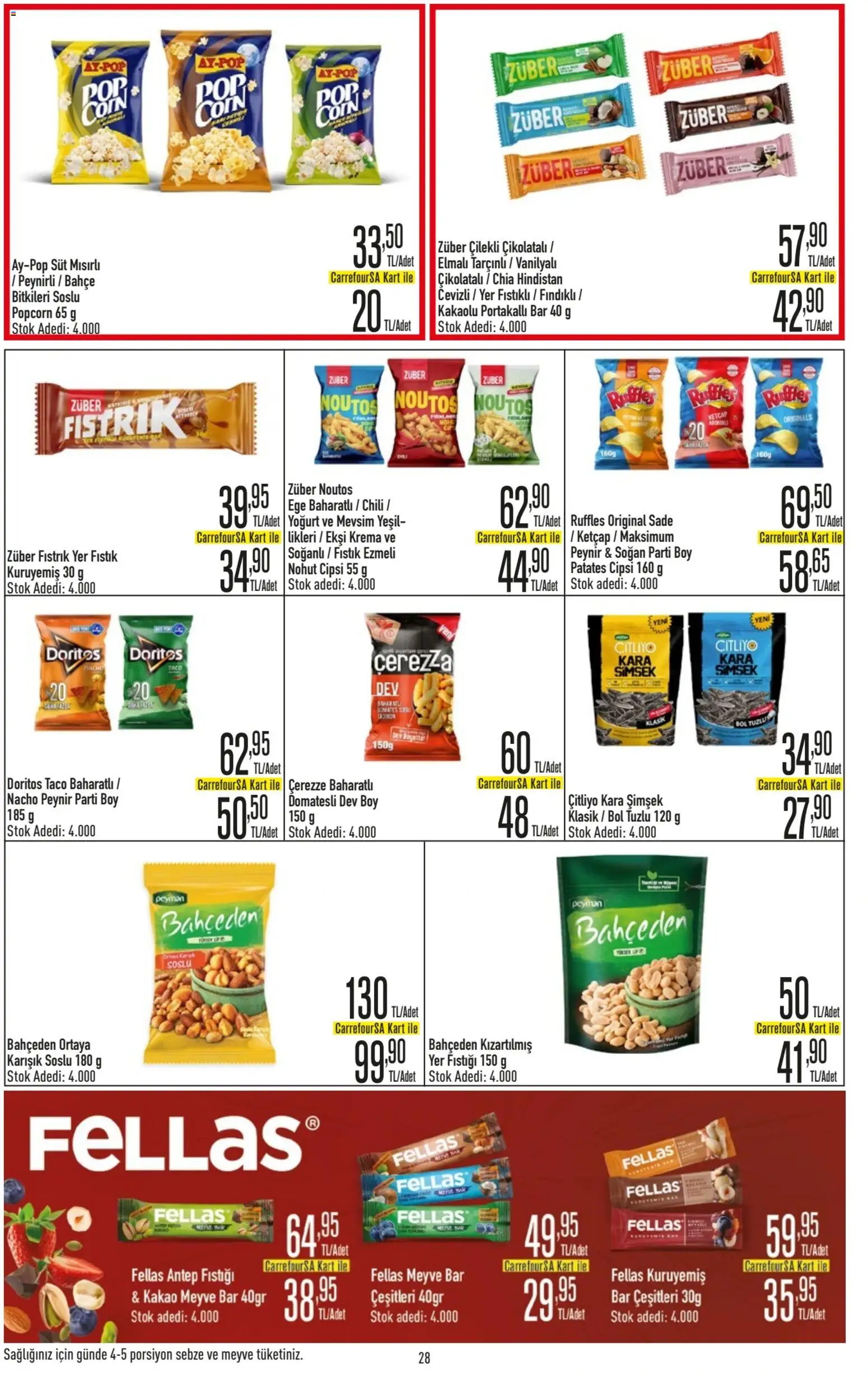 CarrefourSA Katalog - 18.12.2025 tarihinden itibaren geçerlidir | Sayfa: 29 | Ürünler: Peynir, Ekşi krema, Krema, Patates